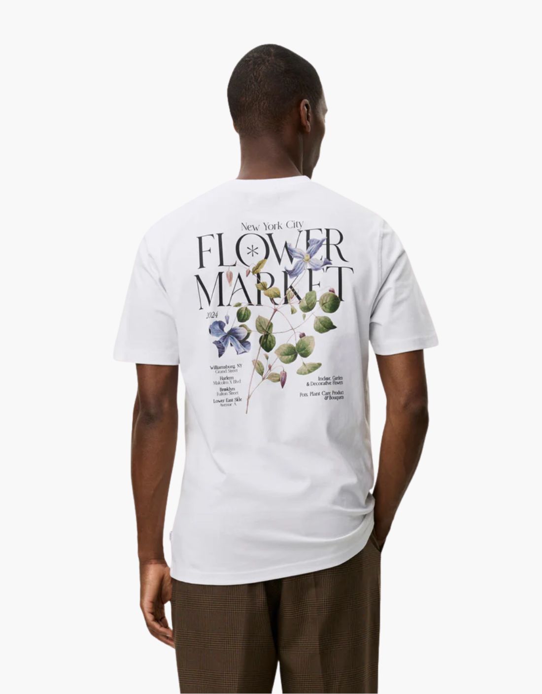 Camiseta algodón "Brady Flowermarket"