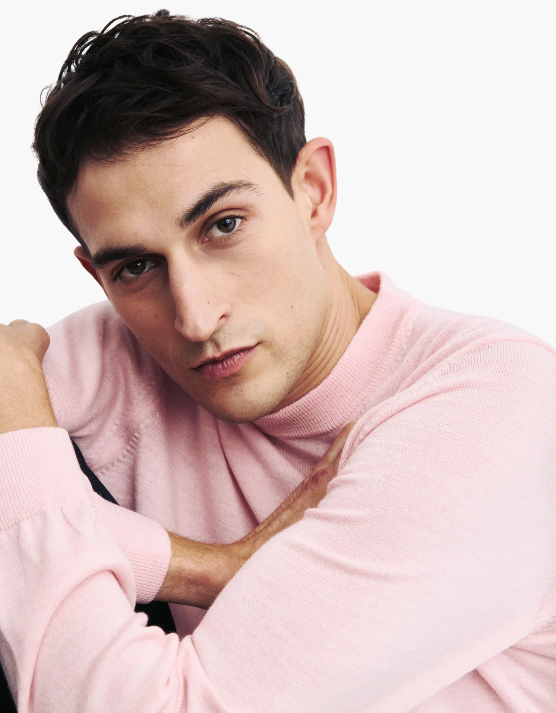 Jersey merino "CREWNECK"