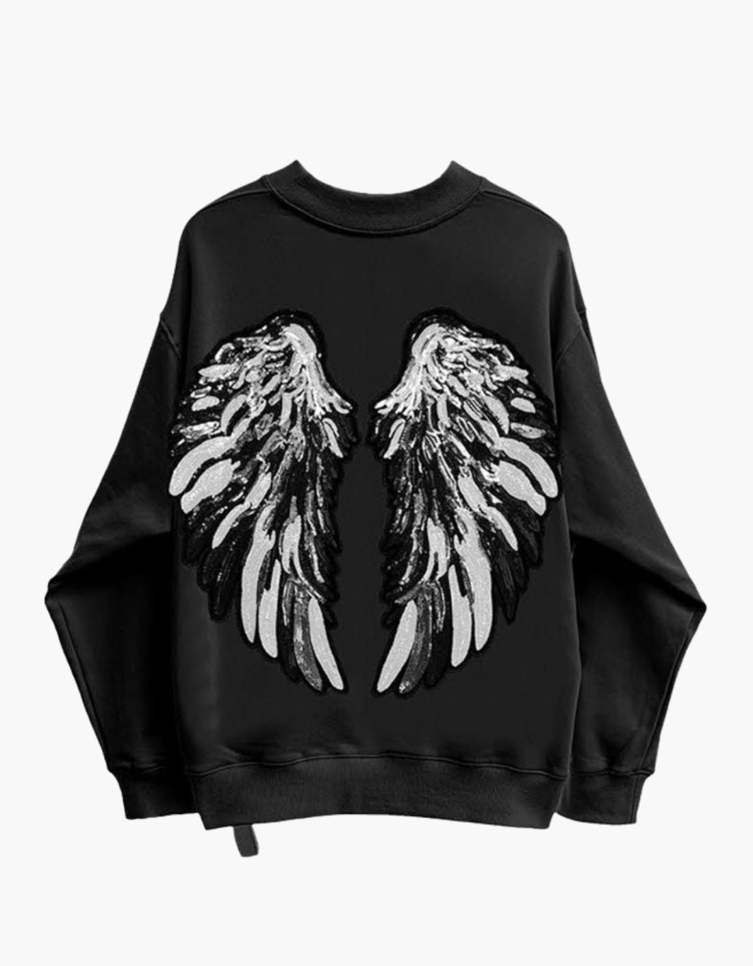 Sudadera "Strass Wings"