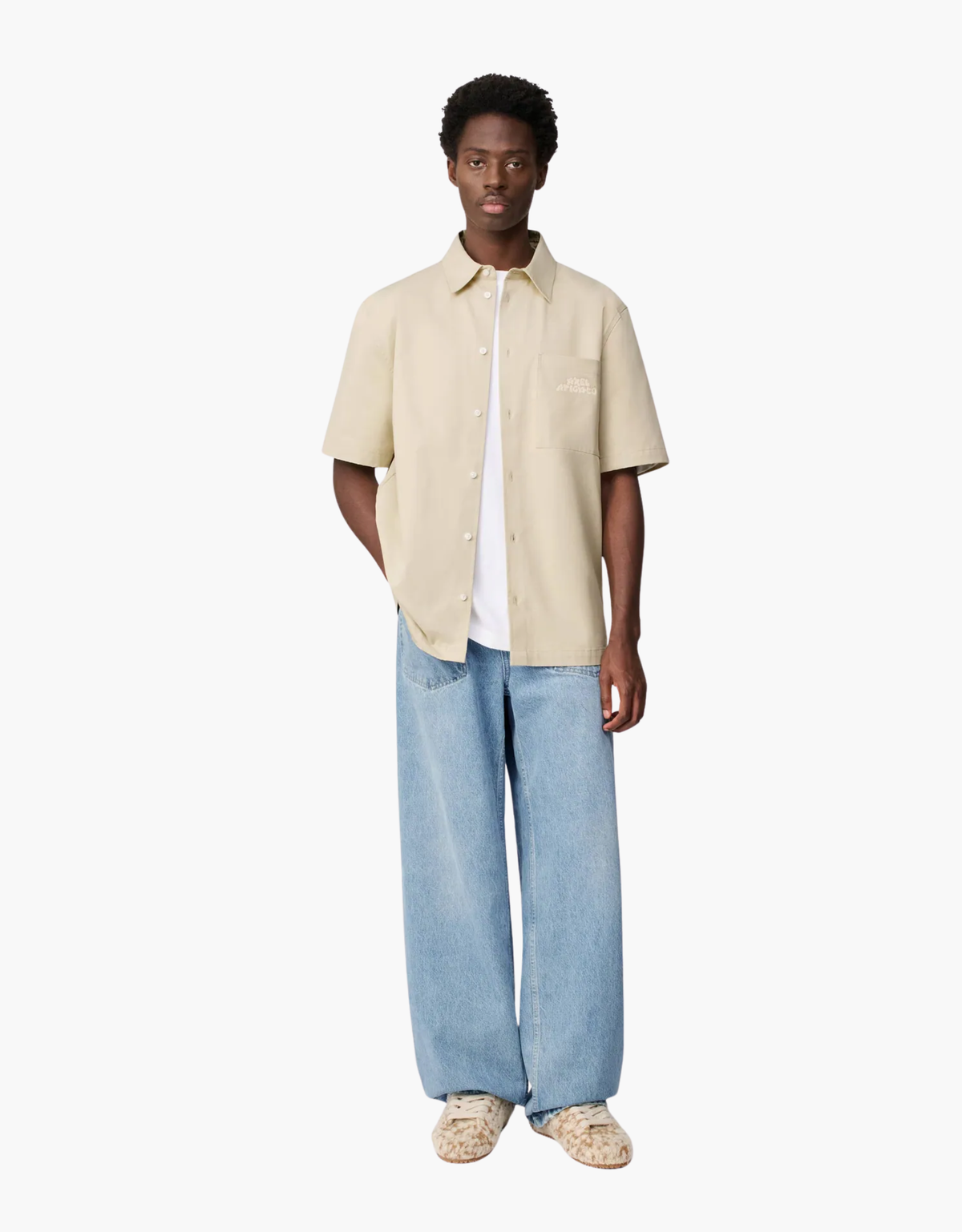 Camisa estructura "Drew" – vista 2