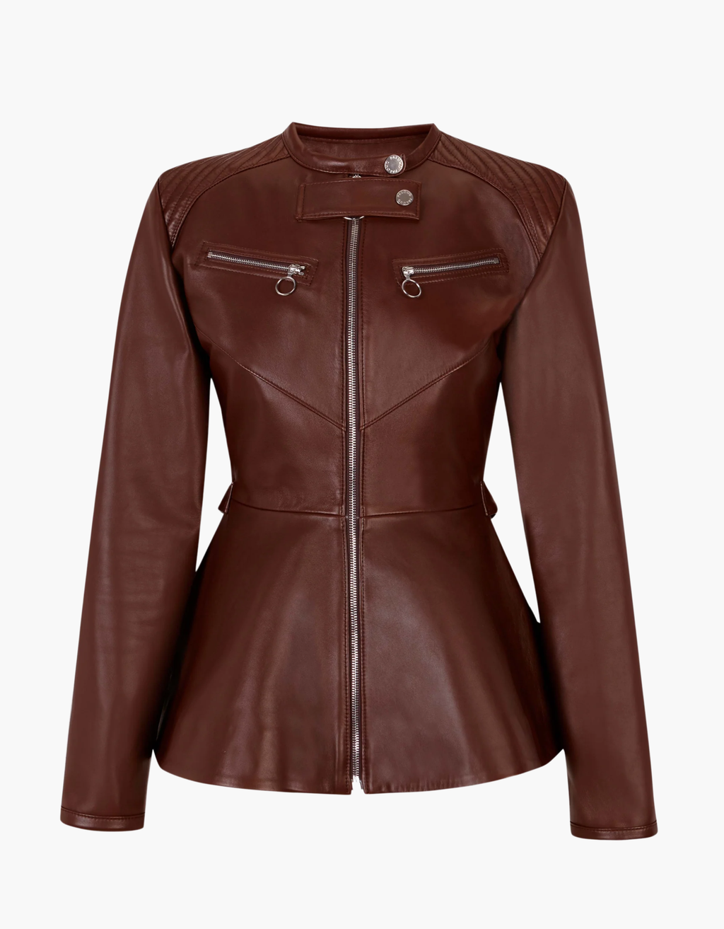 Chaqueta de piel "Structured"