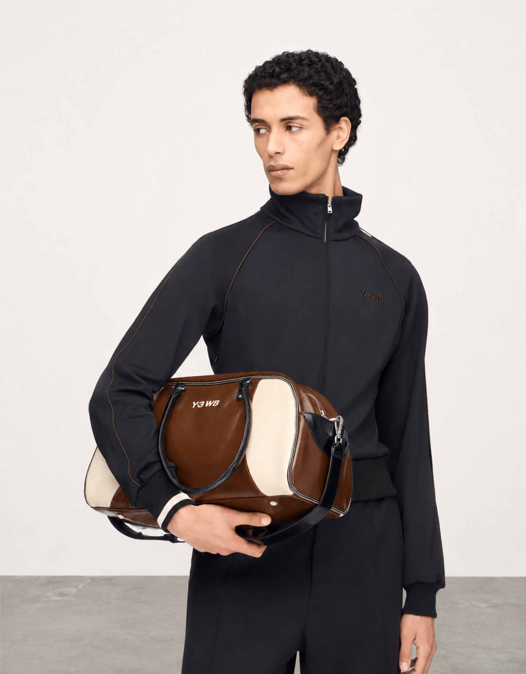 Bolso 100% piel "WB BAG" - Y-3 x WALES BONNER