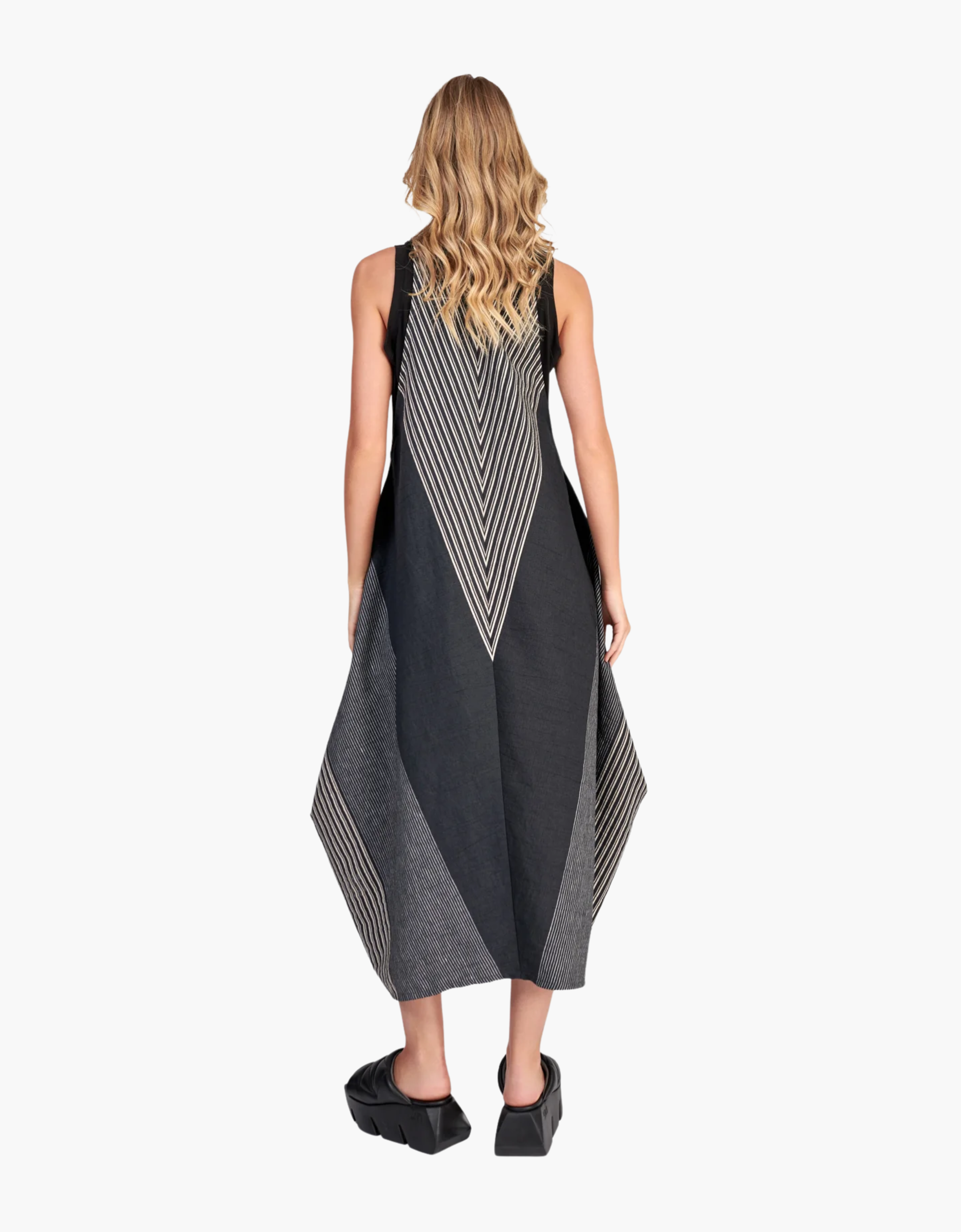 Vestido cocoon "Darkbar"