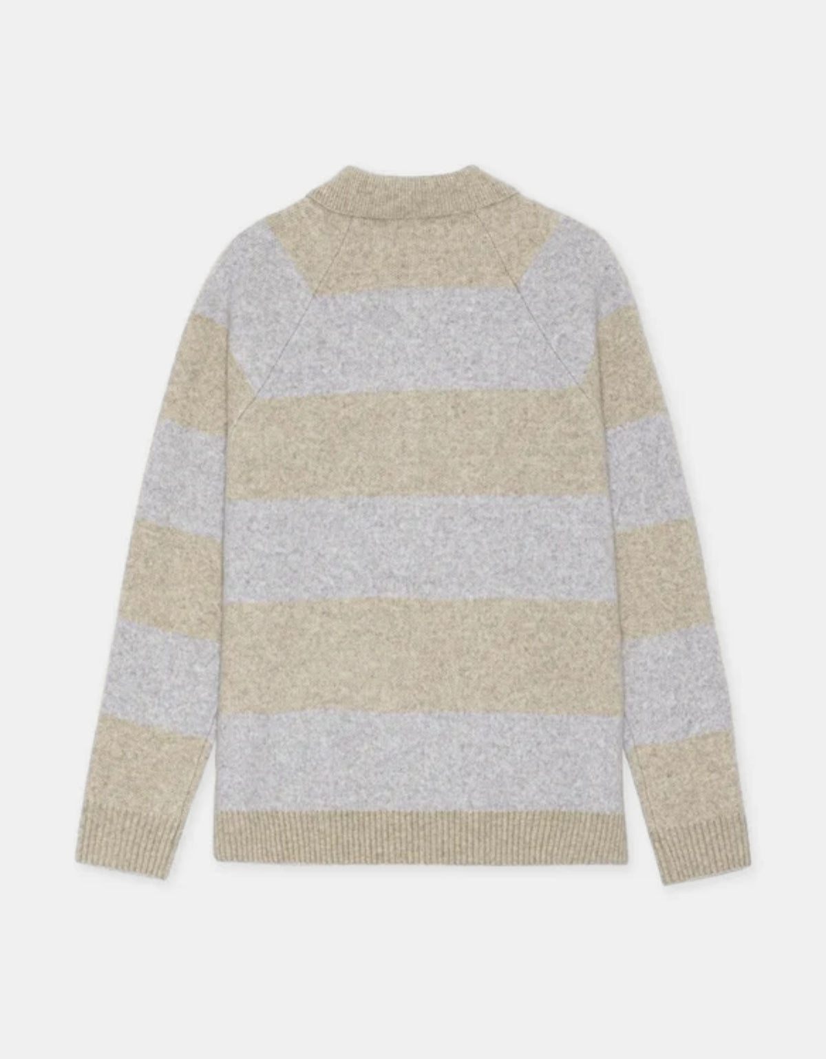 Jersey polo "Striped Melange"