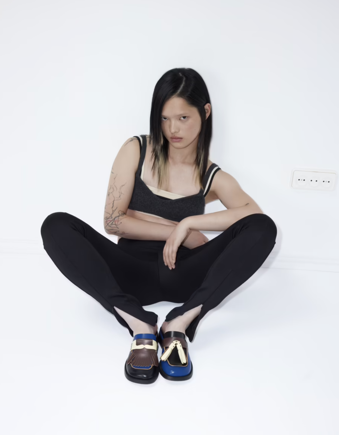 Mocasines de piel "Twins" - CAMPER