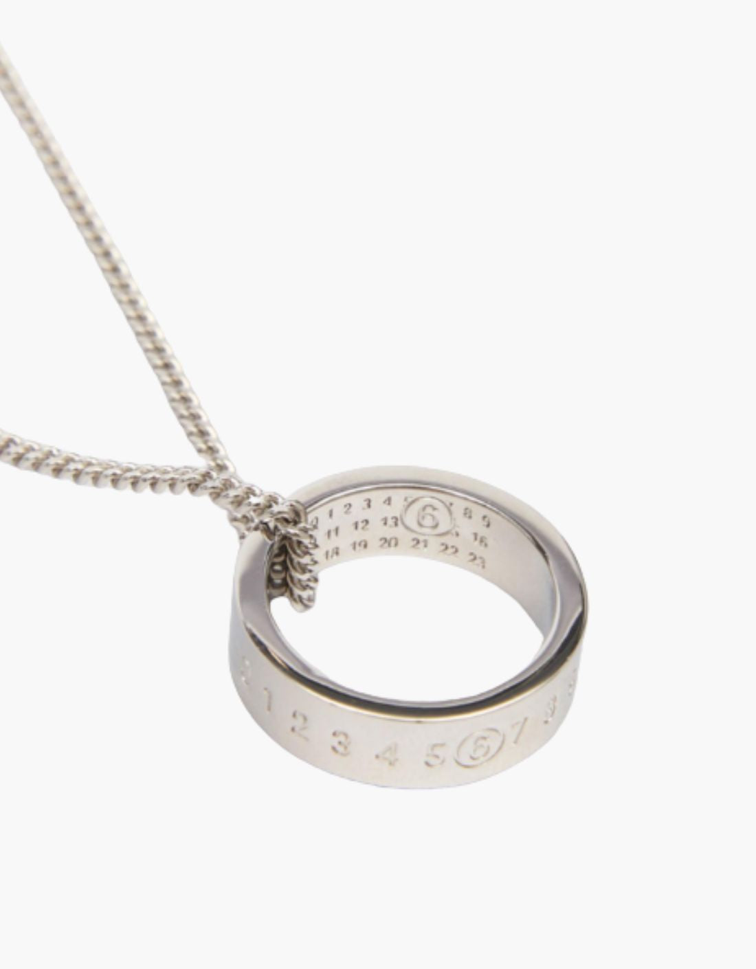 Collar minimal "Numeric Signature" – vista 2