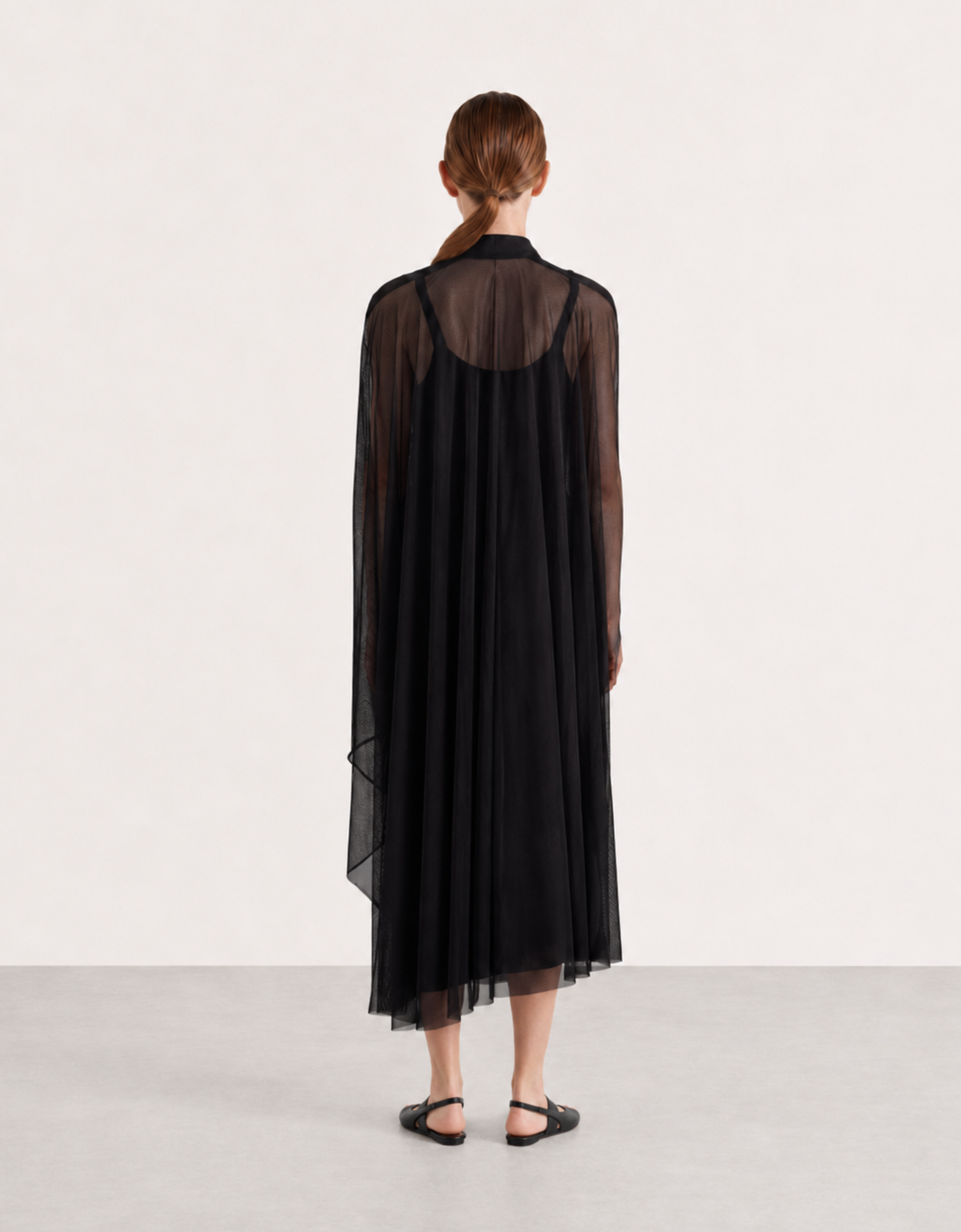 Vestido largo de tull - MM6