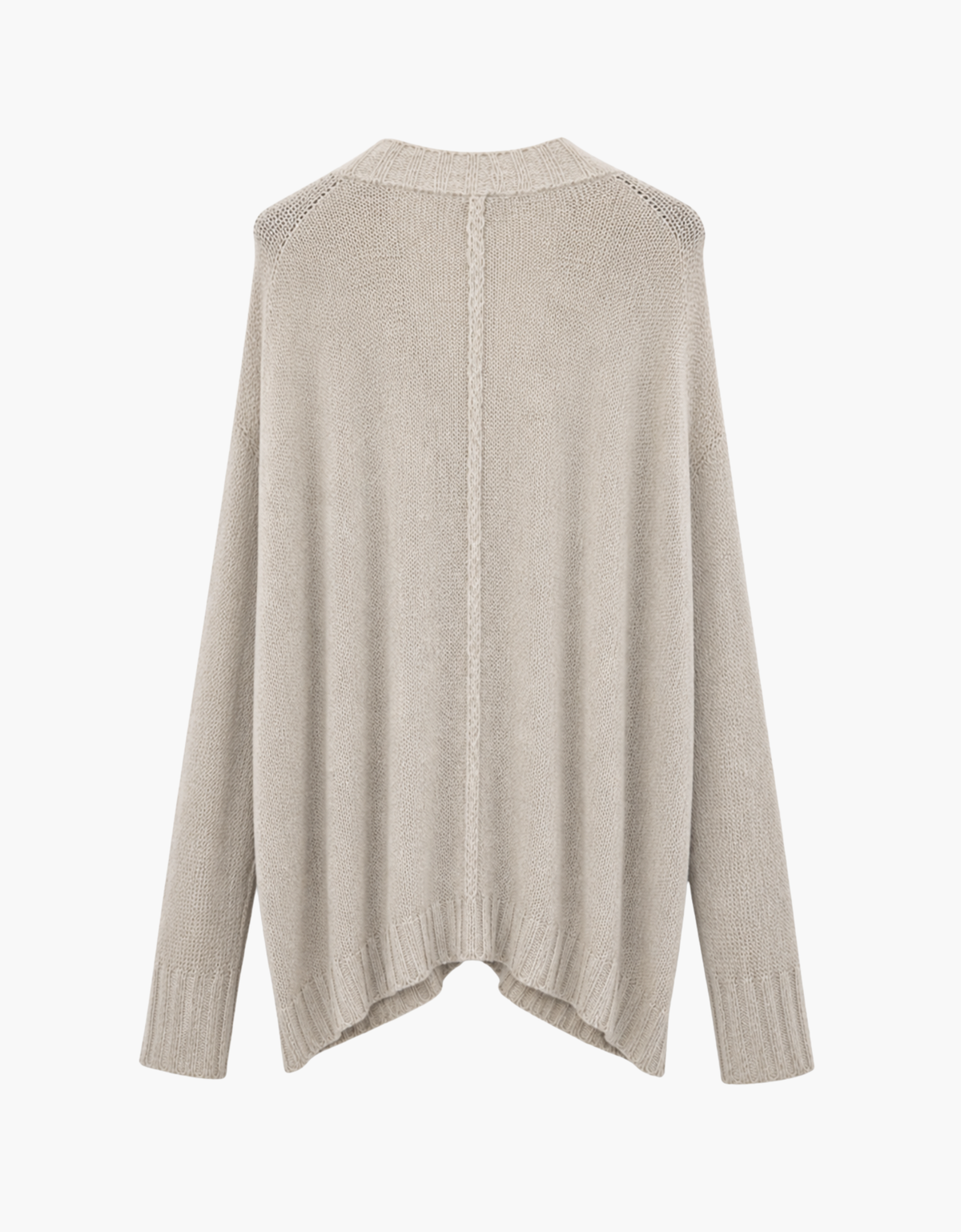 Cardigan de punto bolsillo drapeado – vista 2