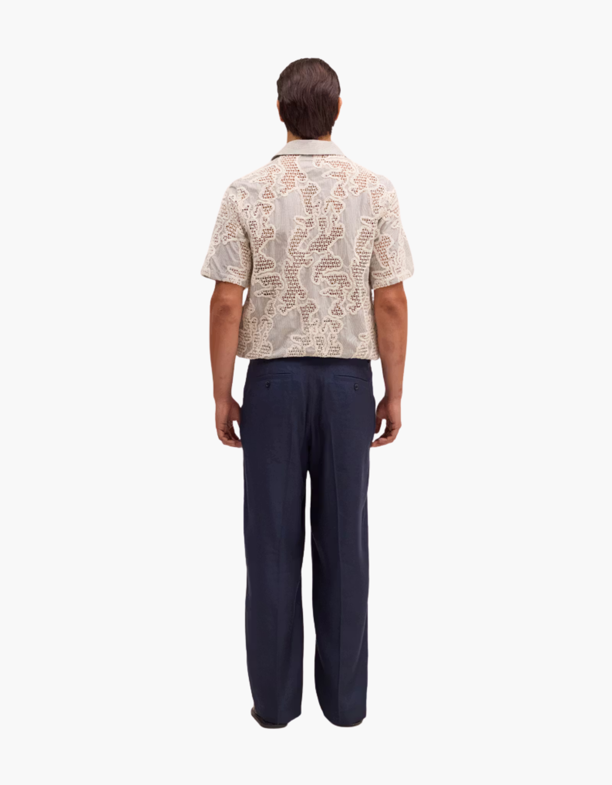 Pantalon relaxed fit lino "Kay 1808" – vista 2