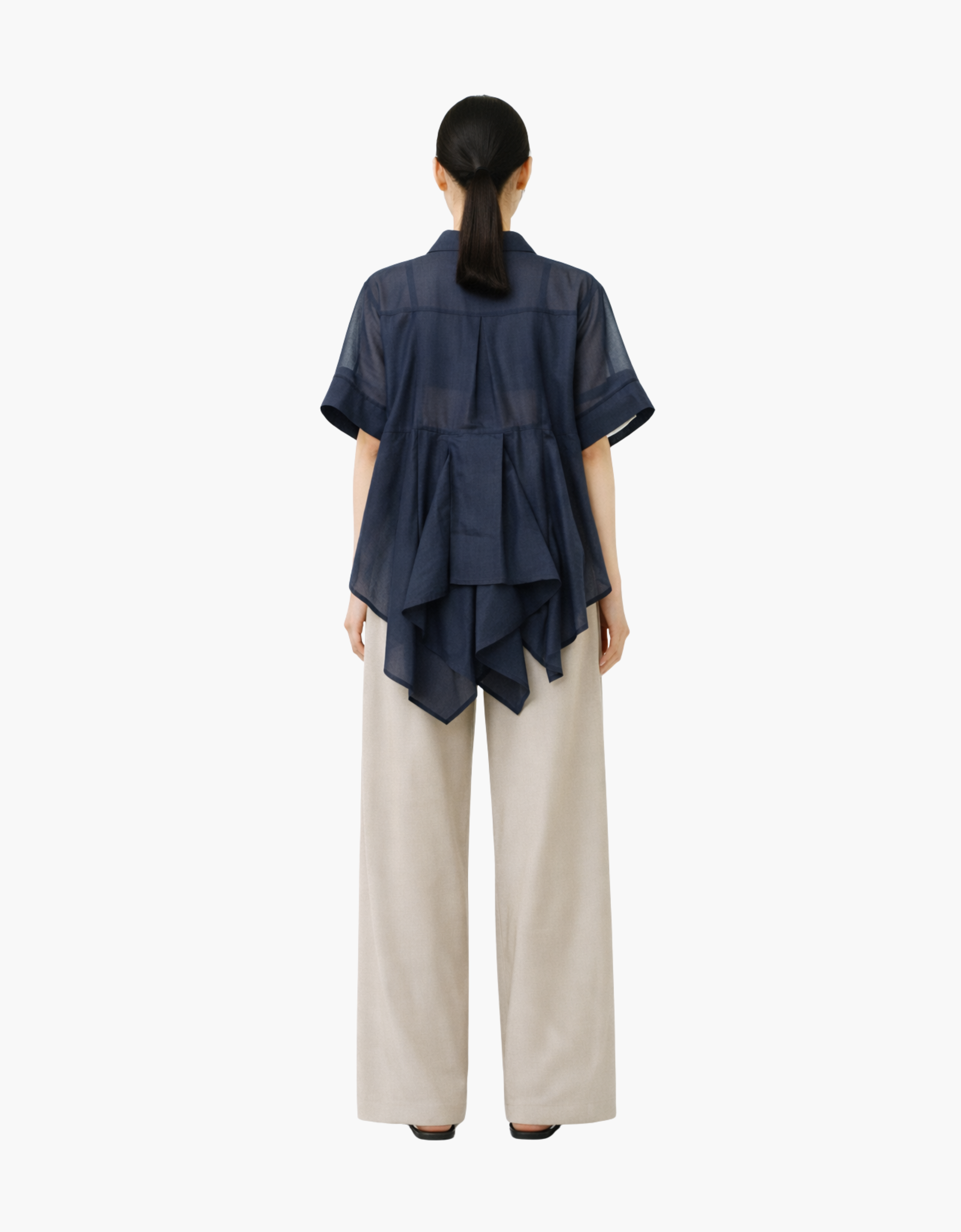 Camisa volantes traseros "Fronti"