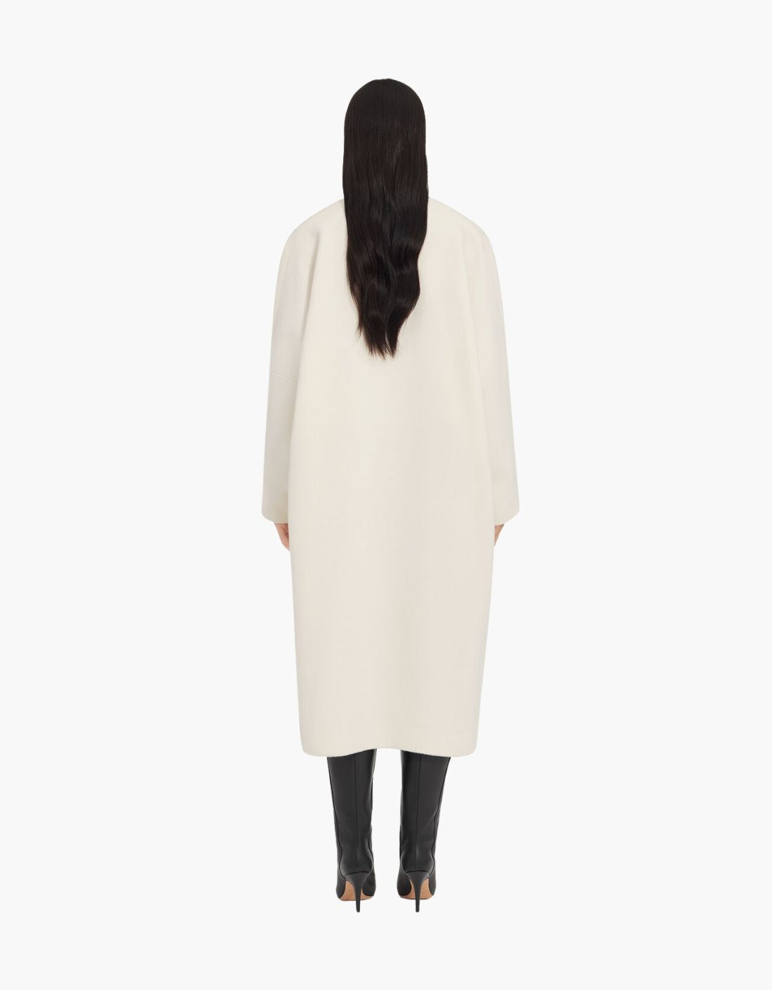 Abrigo de lana "Milk" - MM6