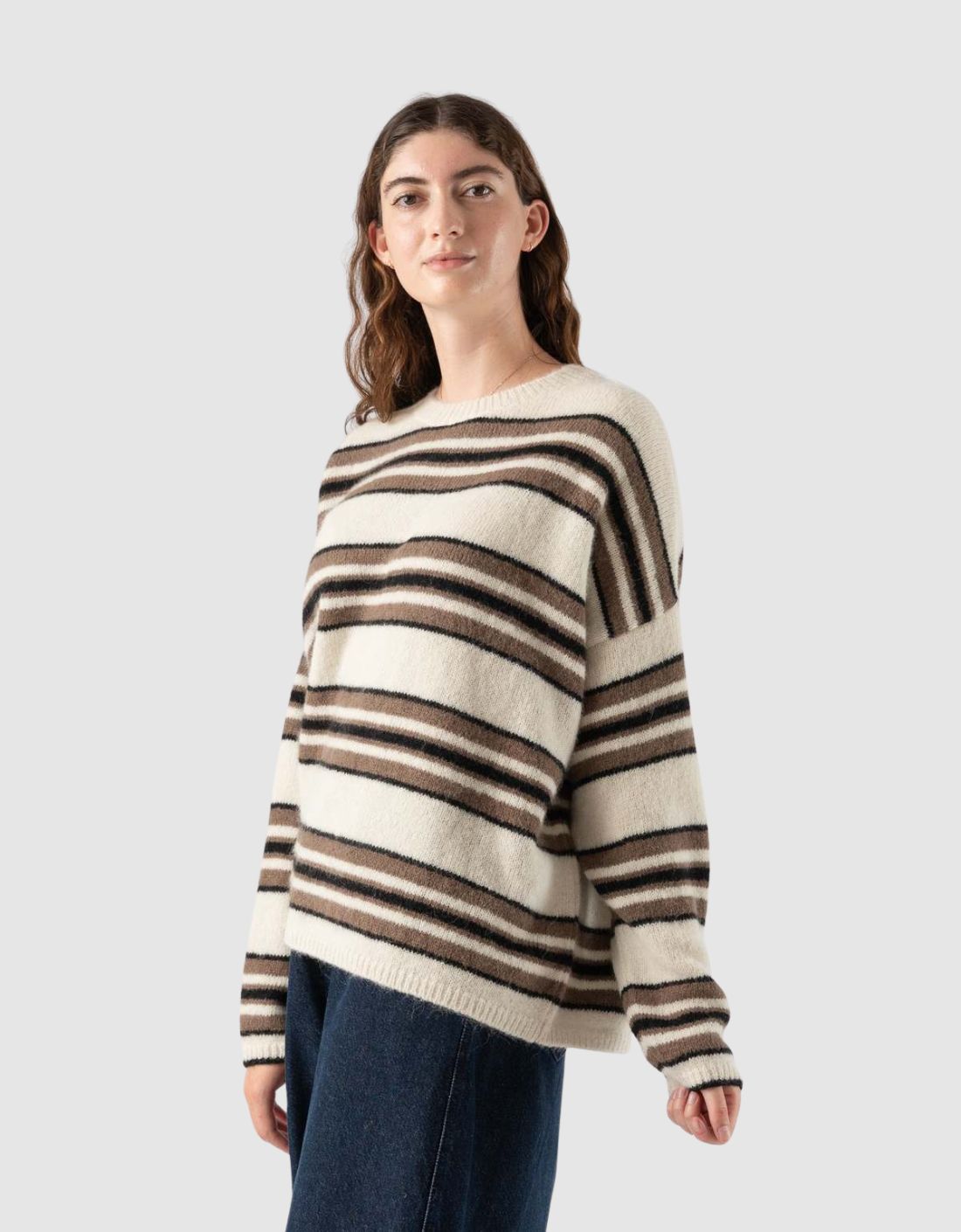 Jersey rayas "Baby Alpaca"
