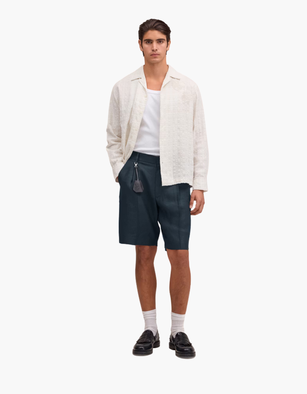 Bermudas de lino "Kay 1808" – vista 2