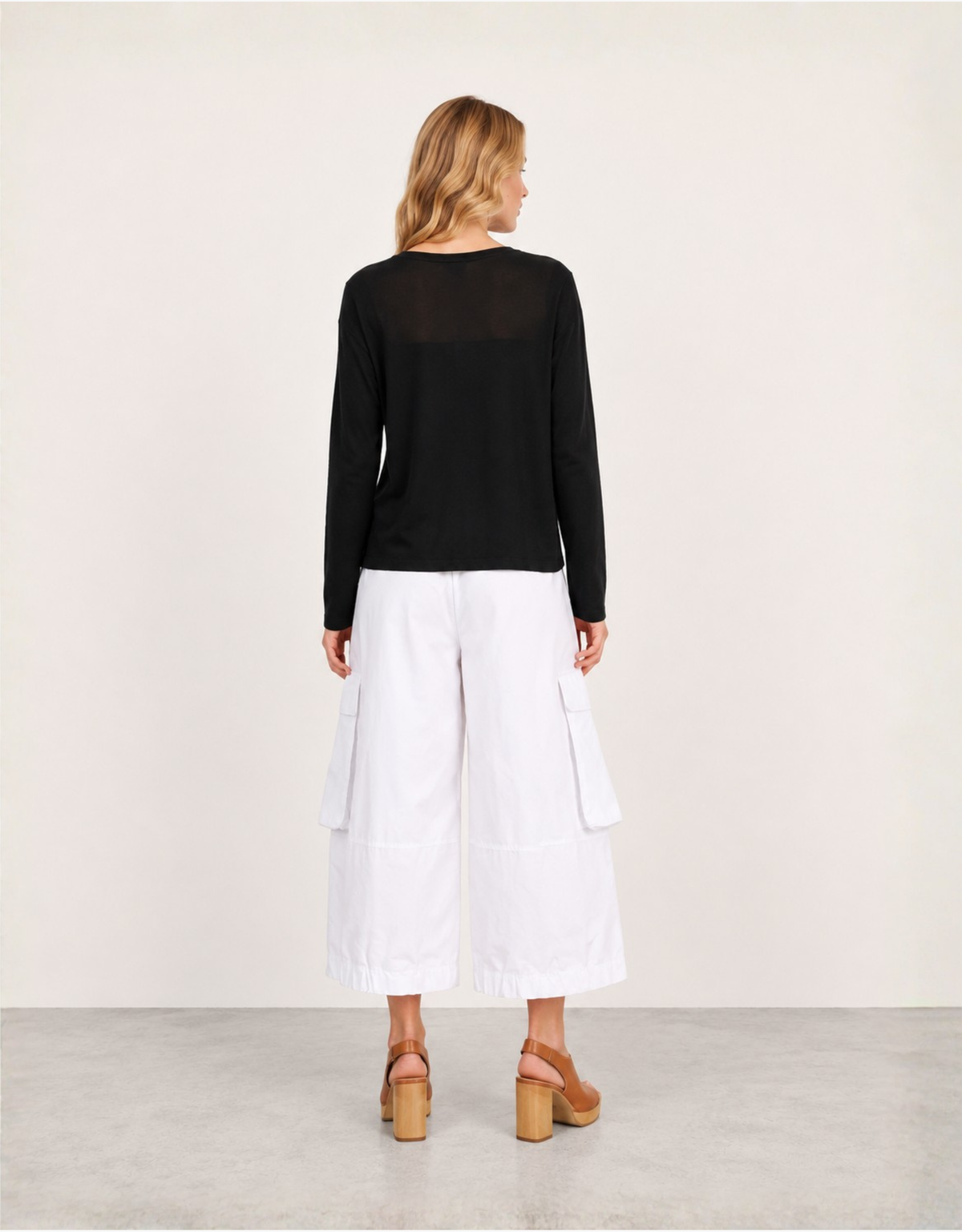Jersey largo SARAH PACINI – vista 3