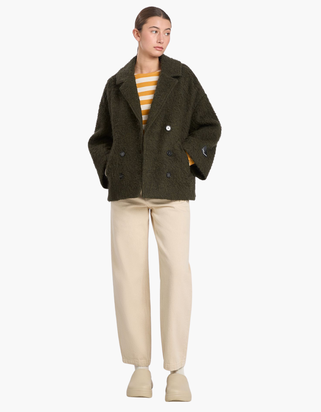"Arrobi" cropped jacket