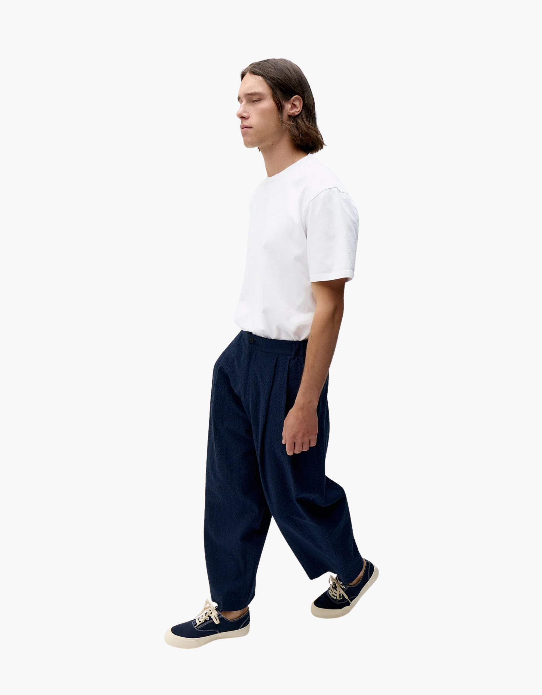 Pantalon técnico "City pants seersucker"