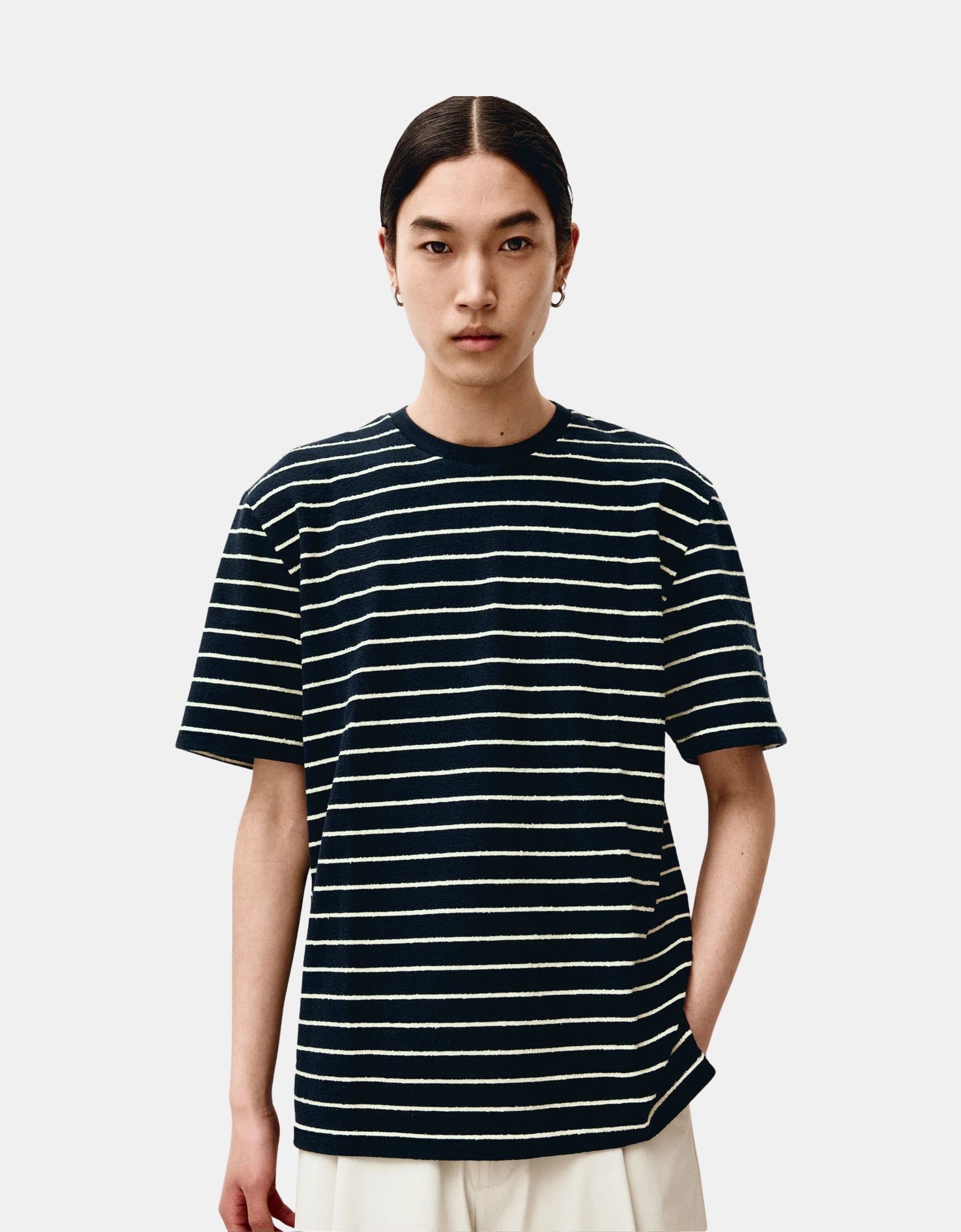Camiseta navy "Terry" – vista 2
