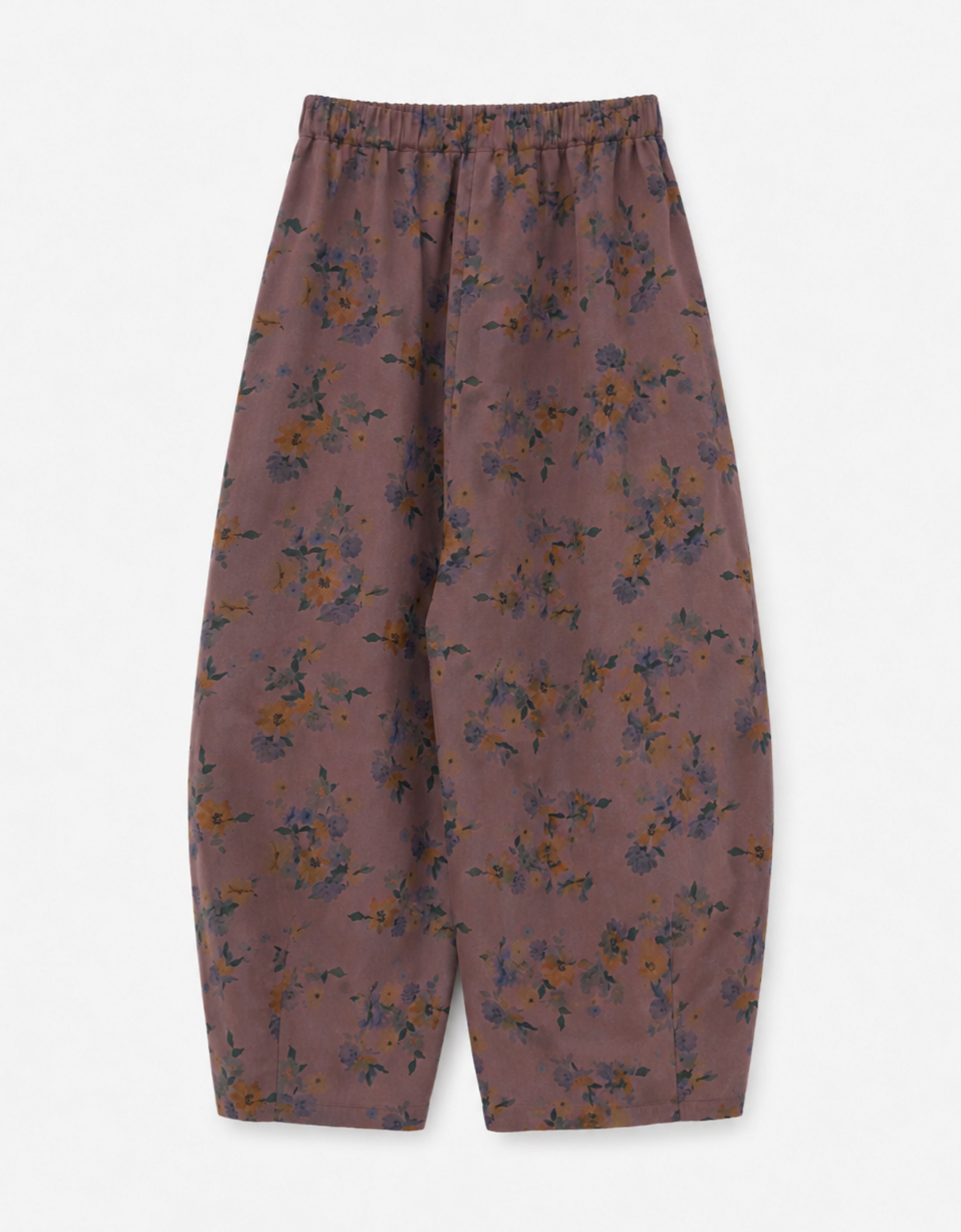 Pantalon easy flori "Fig"