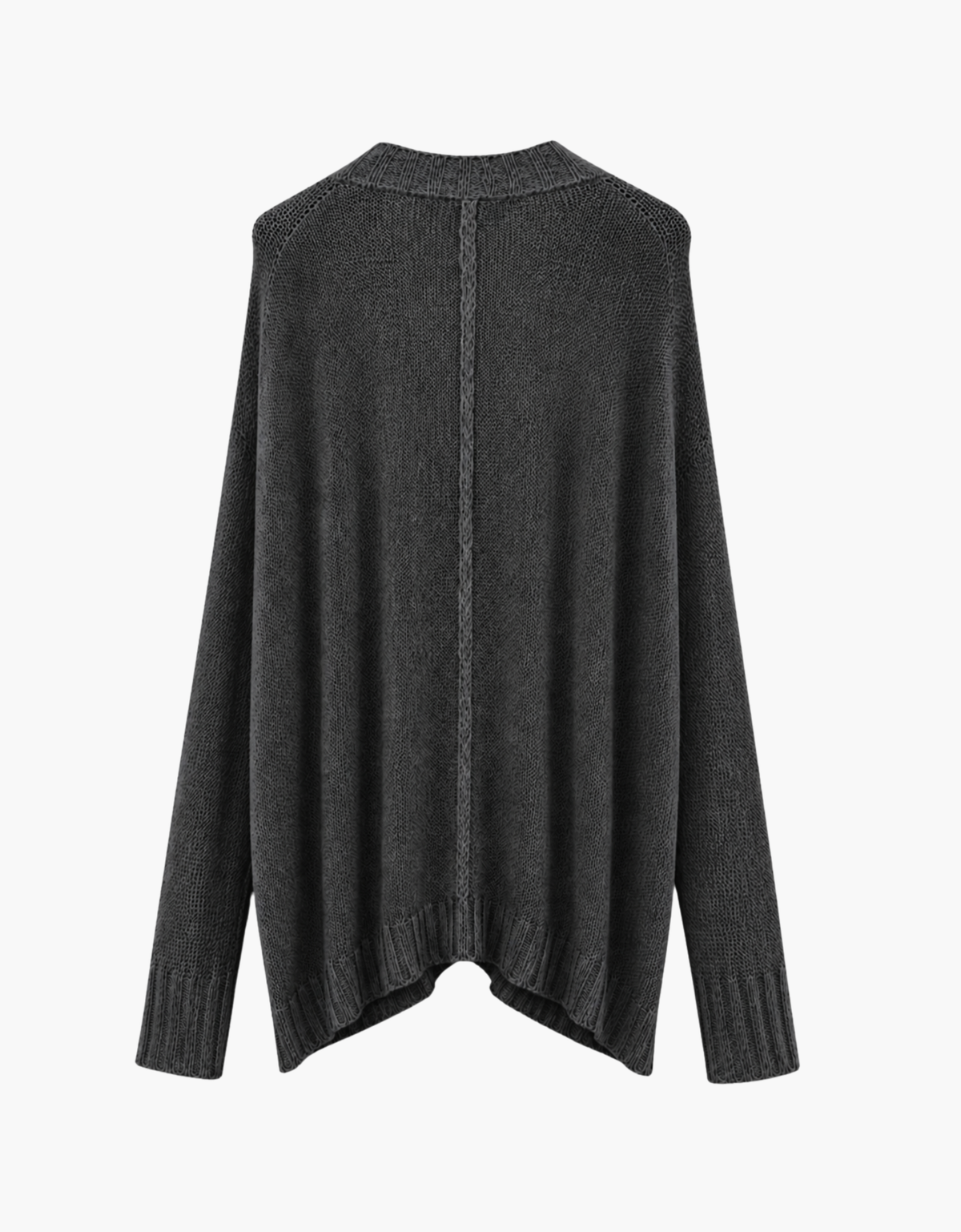 Cardigan de punto bolsillo drapeado – vista 3