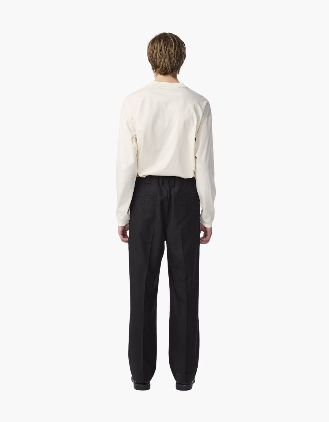 Pantalon lana relaxed "Kay"