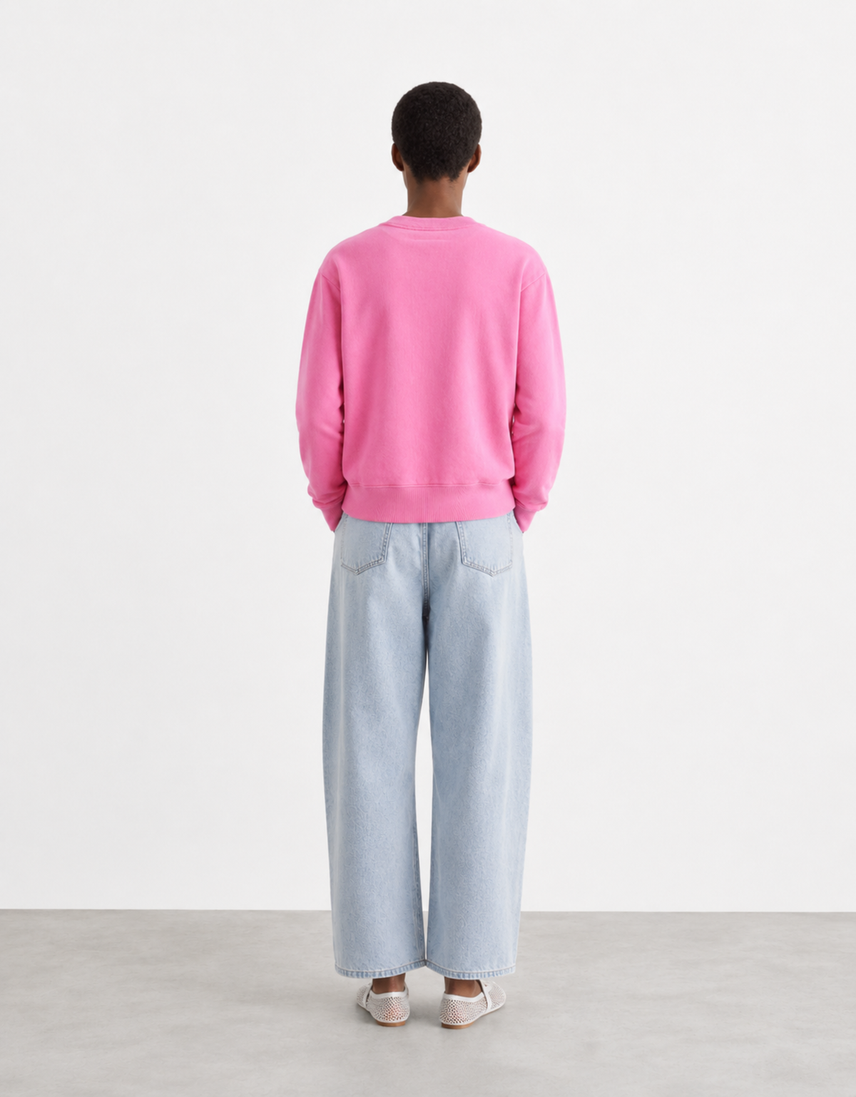 Sudadera Rosa MM6 – vista 3