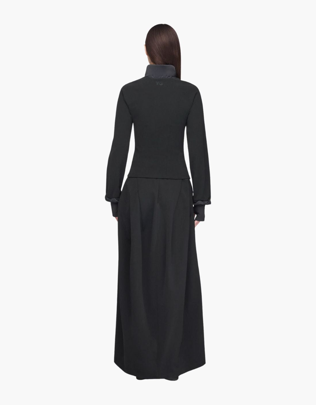 Padded belted skirt