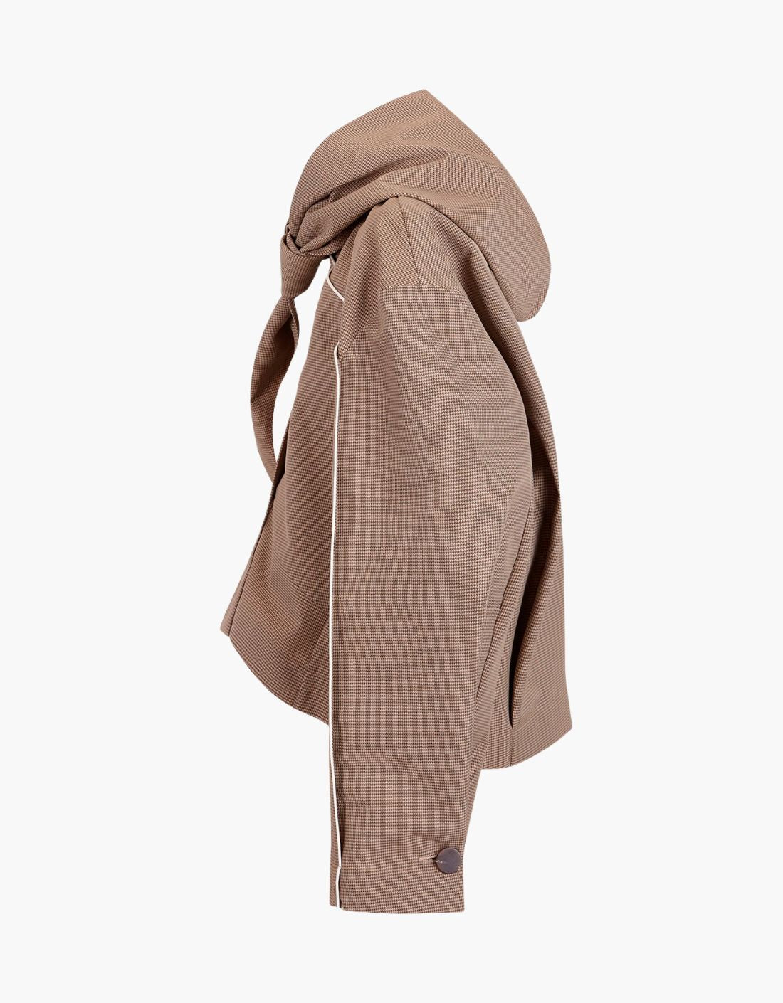 Parka envolvente "Houndstooth"