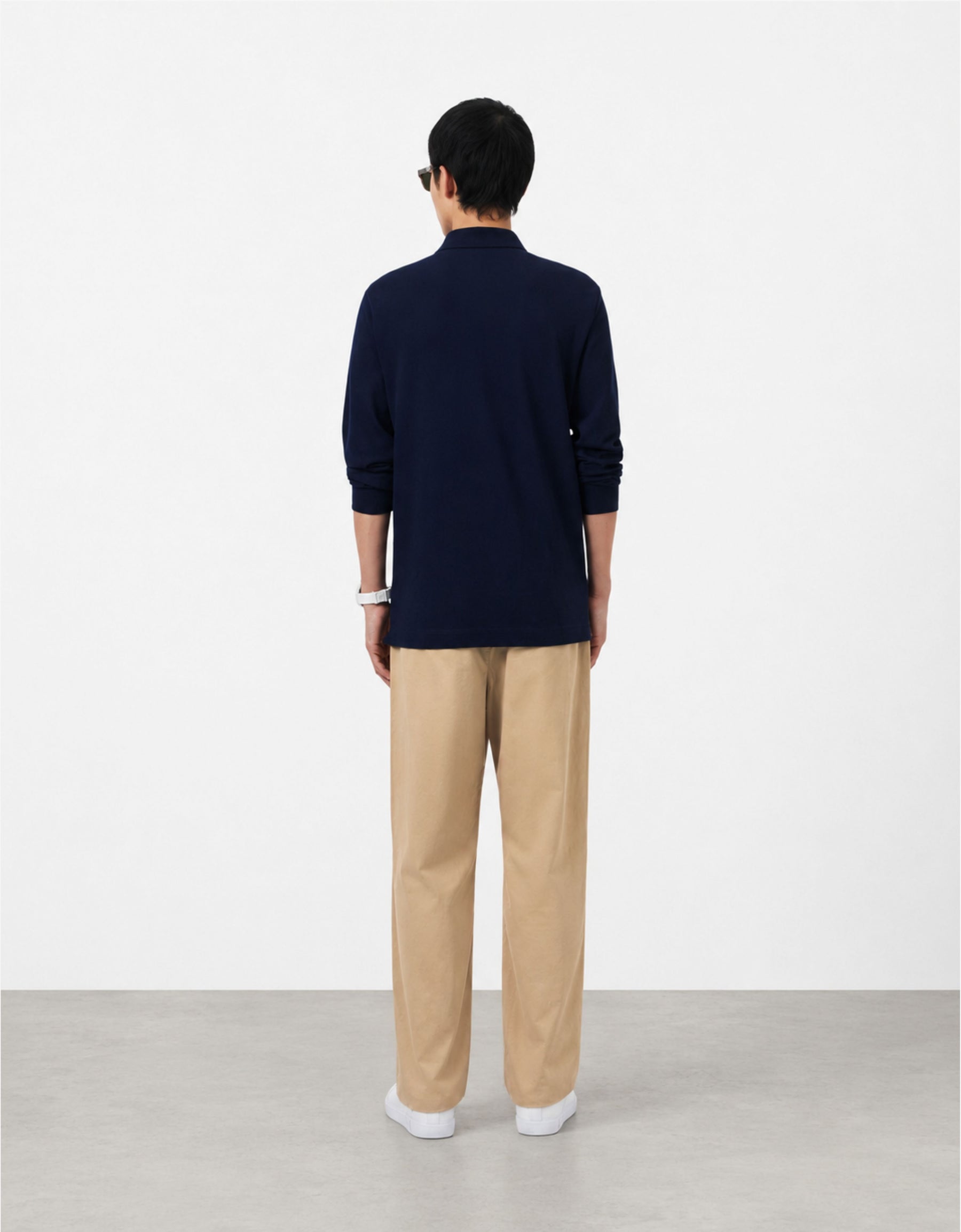 Twill chino pants