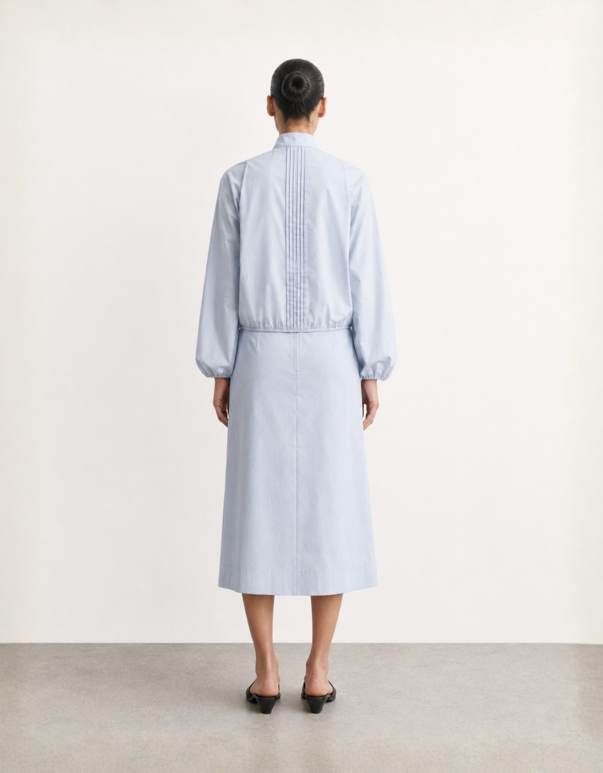 Bomber azul lazo "Bow" – vista 2
