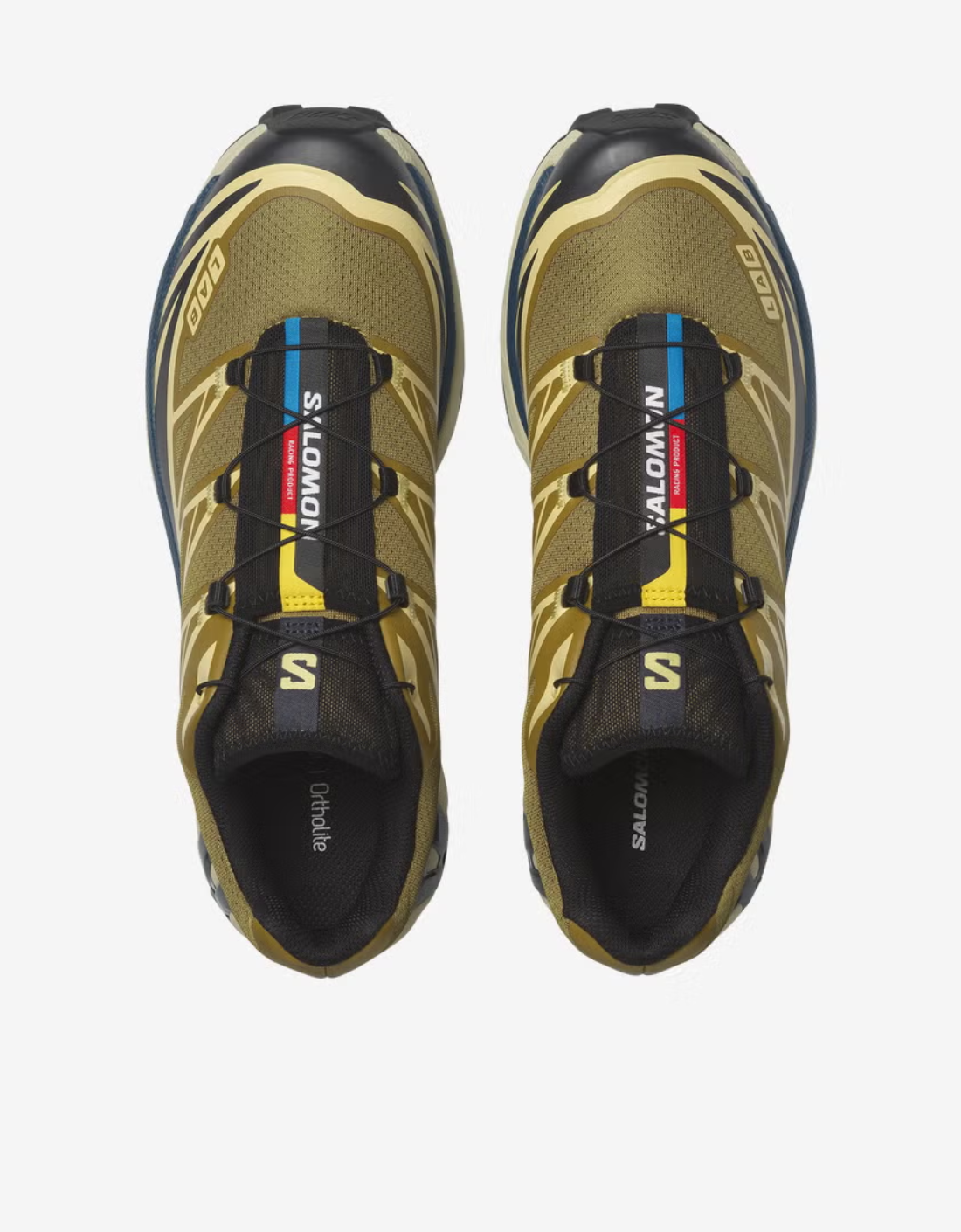 Salomon XT-6 (Brilliant Olive / Dark navy / Dark Slate) – vista 3