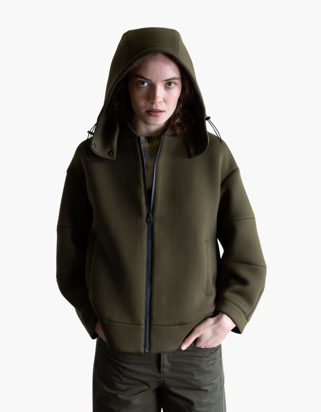 Bomber corta neopreno