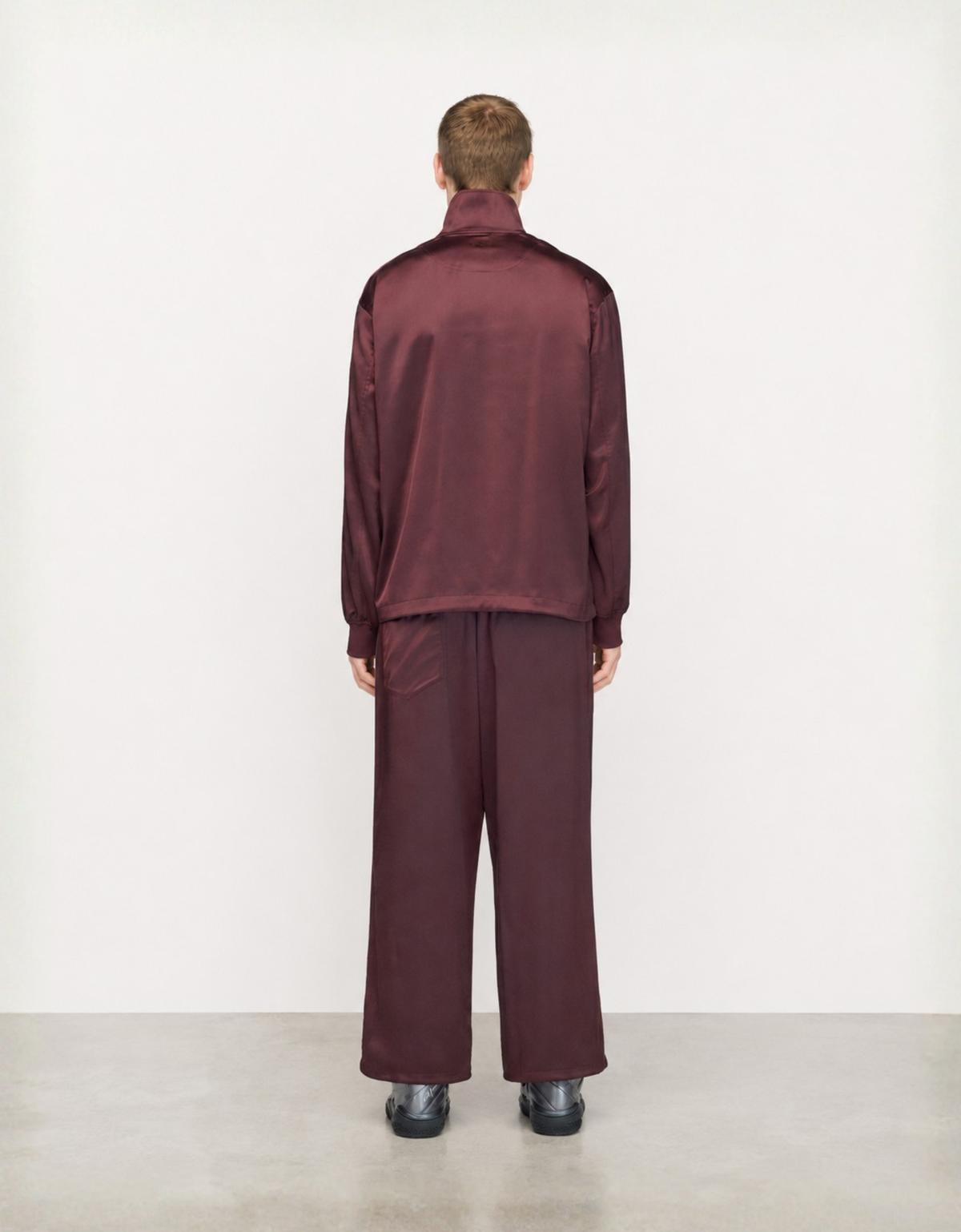 Pantalón holgado "Satin gradient 3 stripes" - Y-3 – vista 2