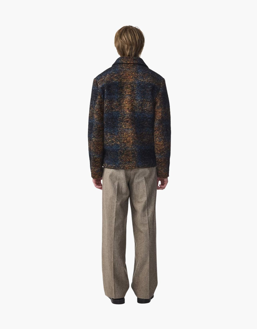 Chaqueta jacquard lana "Gael"