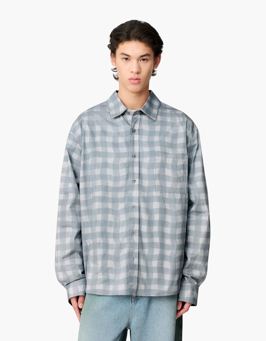 Camisa manga larga "Disort Gingham"