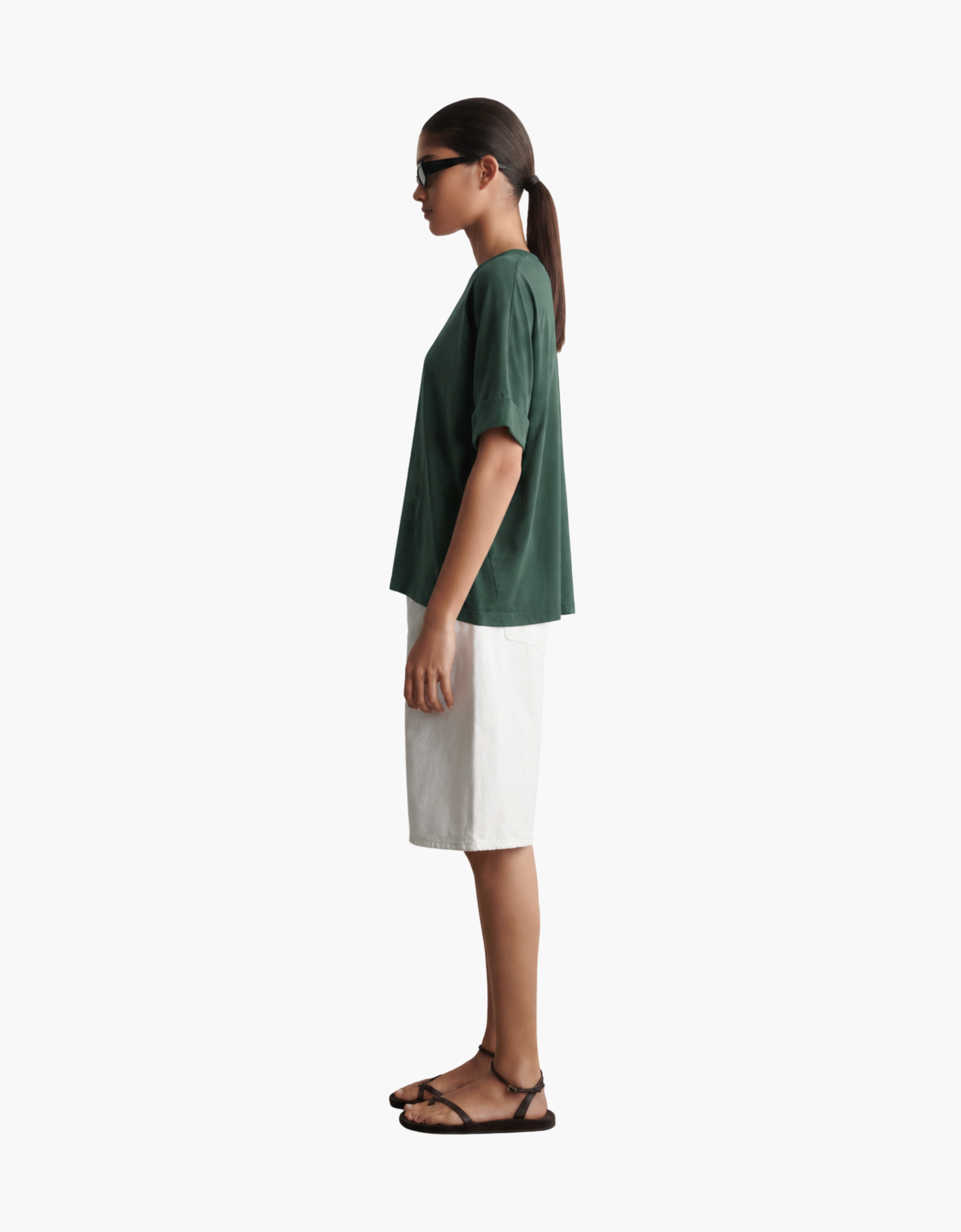 Camiseta maxi "Jersey solid"