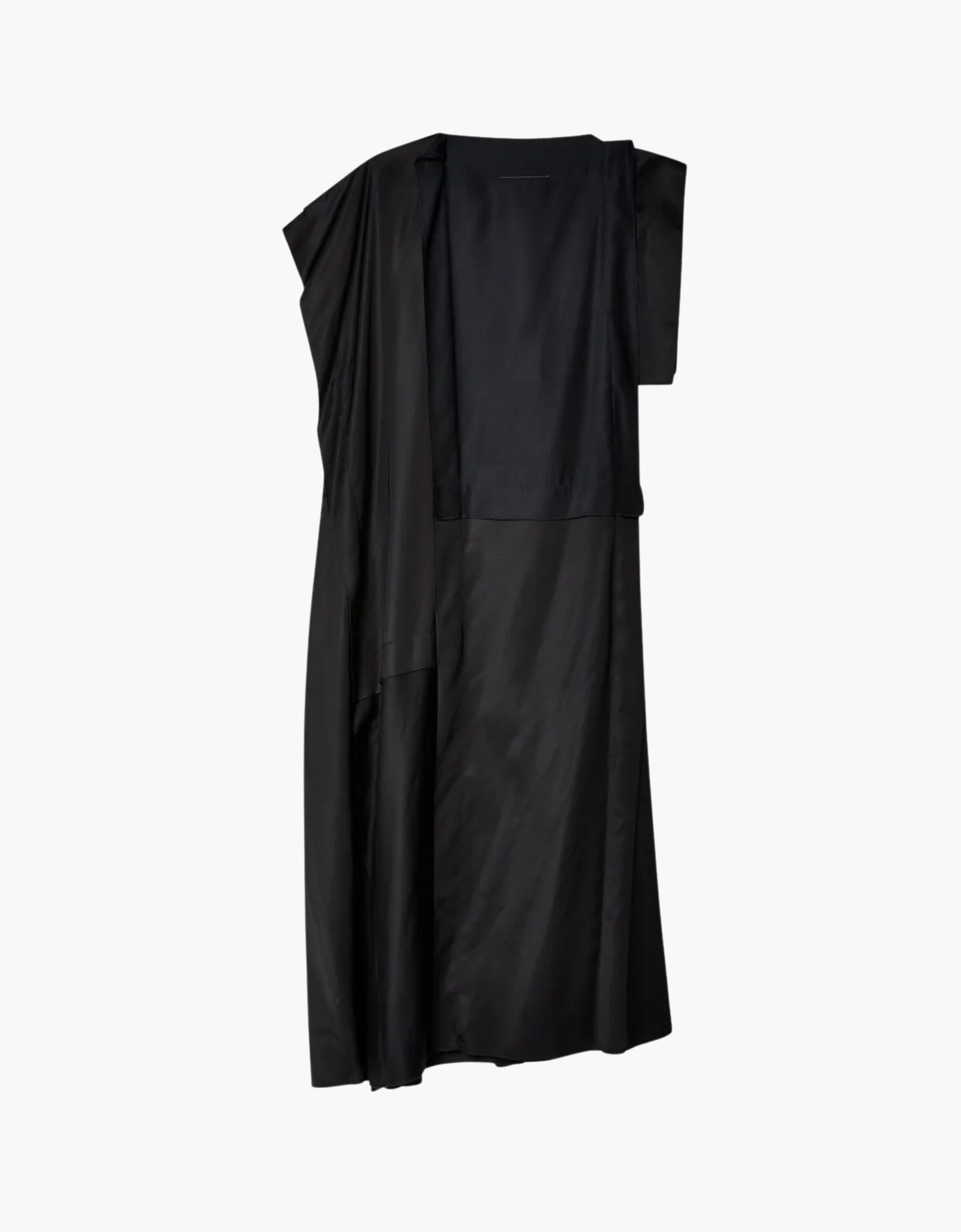 Vestido largo asimétrico