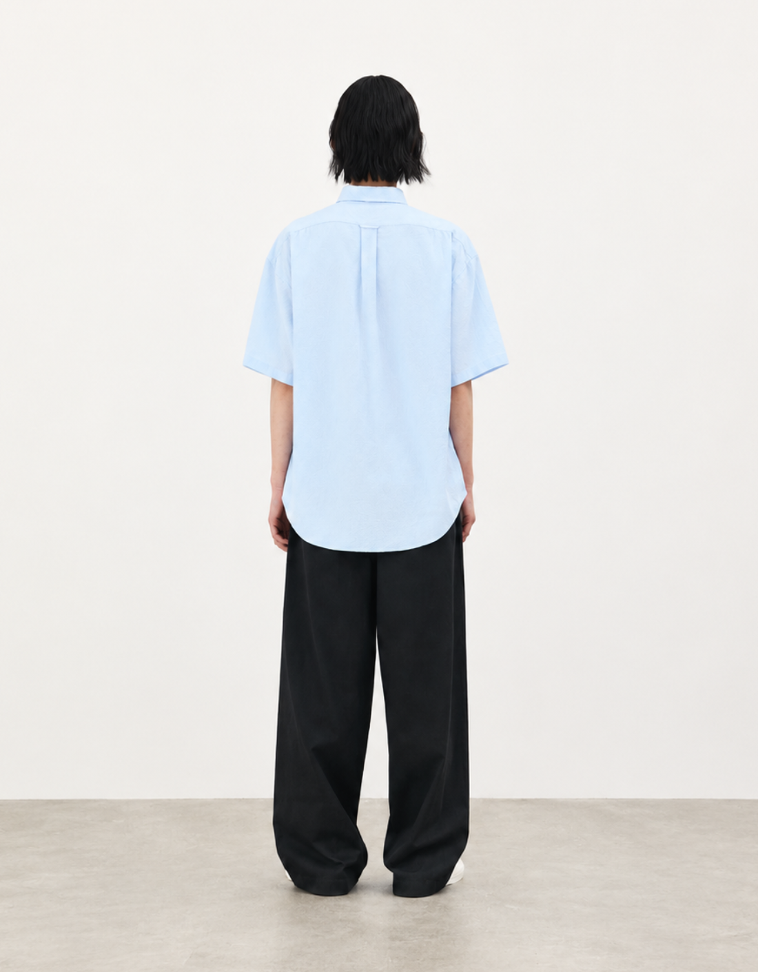 Camisa baggy "Seersucker" – vista 2