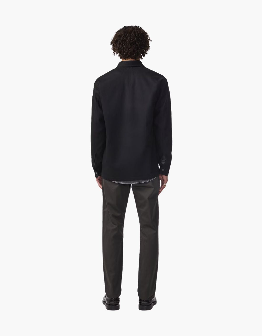 Sobrecamisa lana italiana "Freddy"