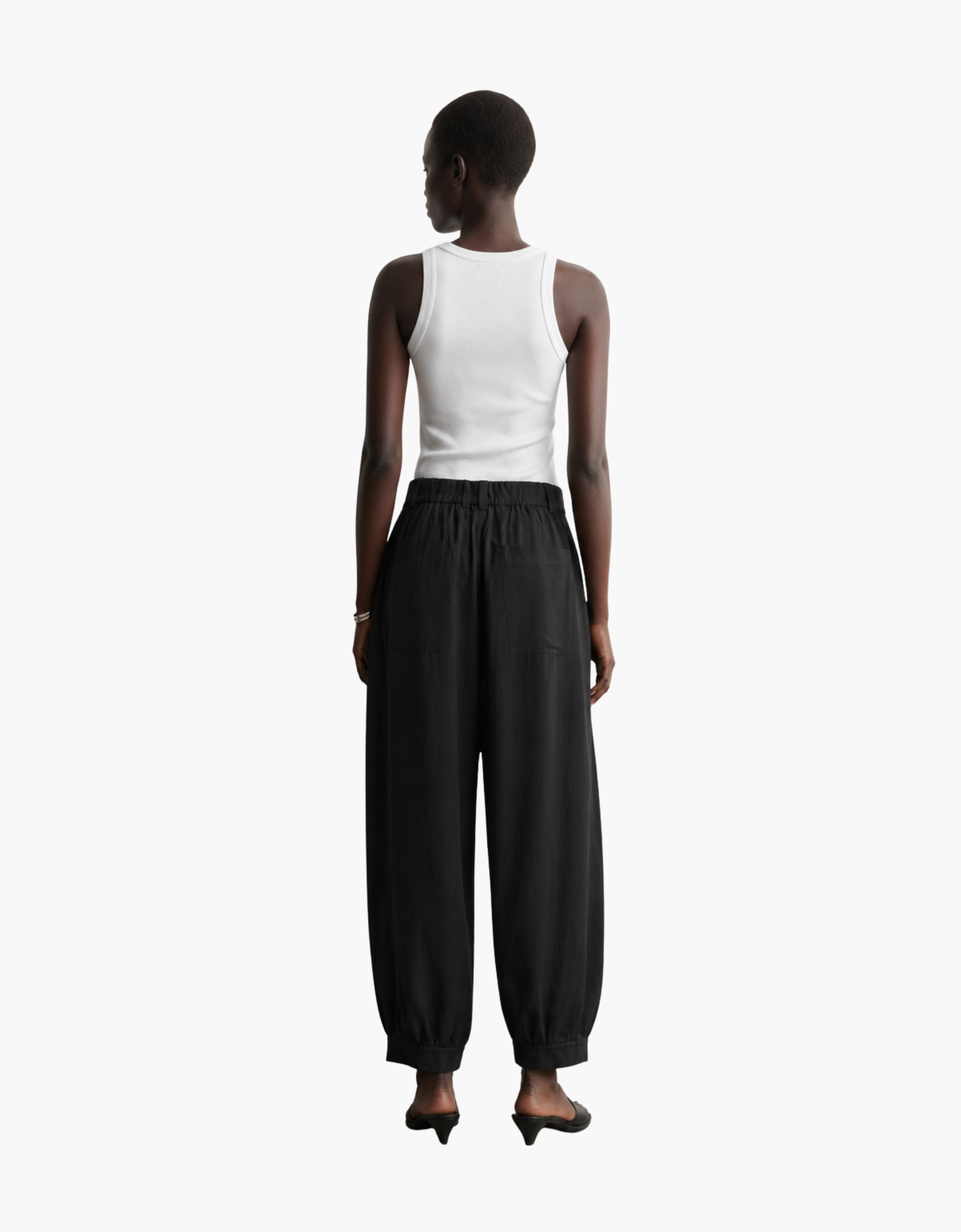 Pantalon con lino "Hyun"