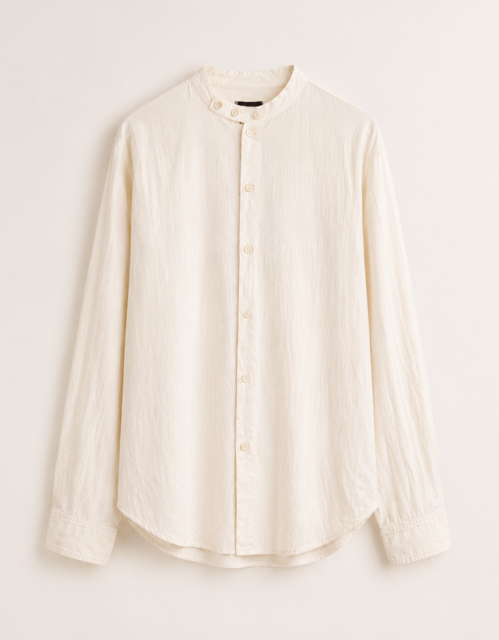 Camisa relaxed fit de tejido texturizado