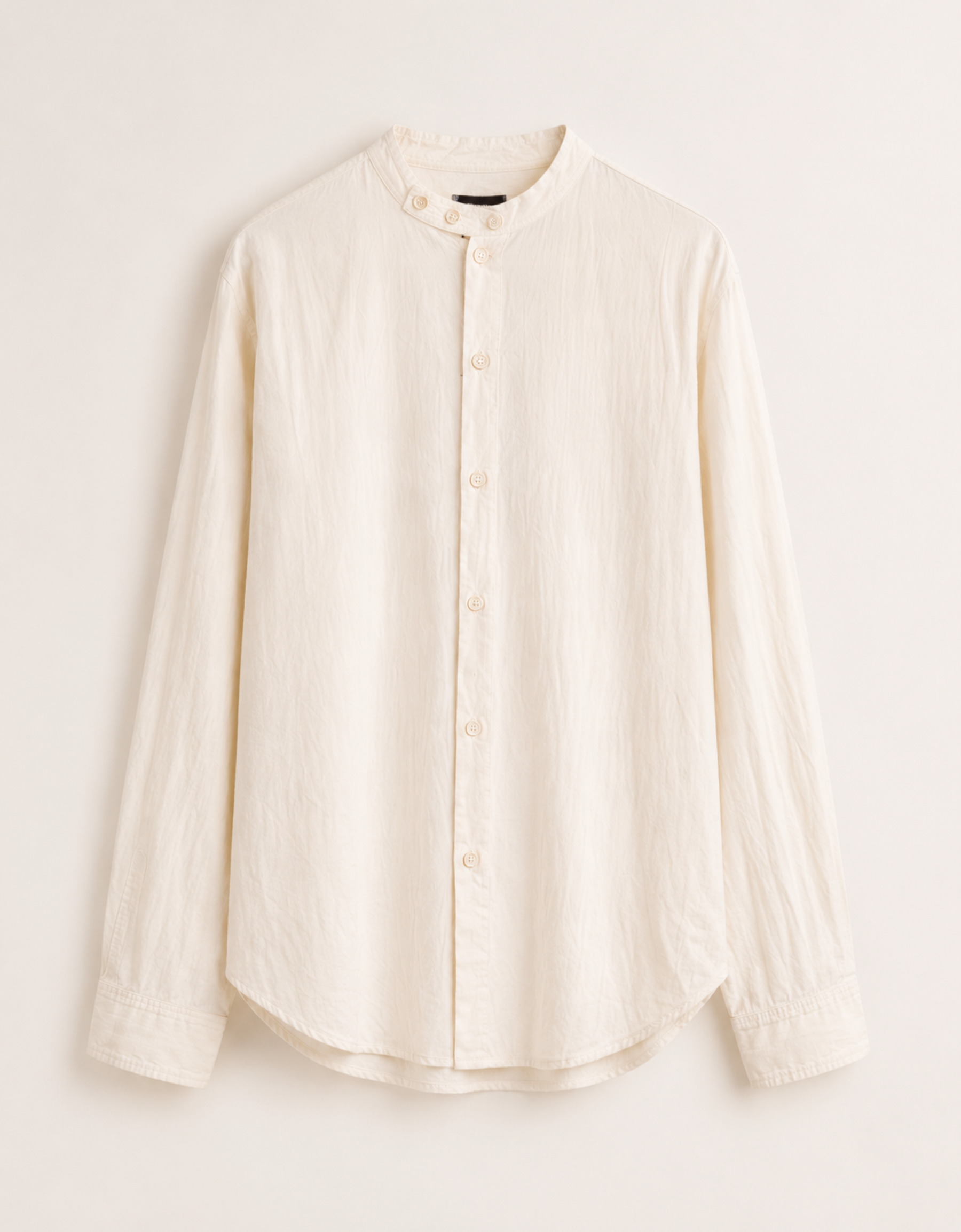 Camisa relaxed fit de tejido texturizado