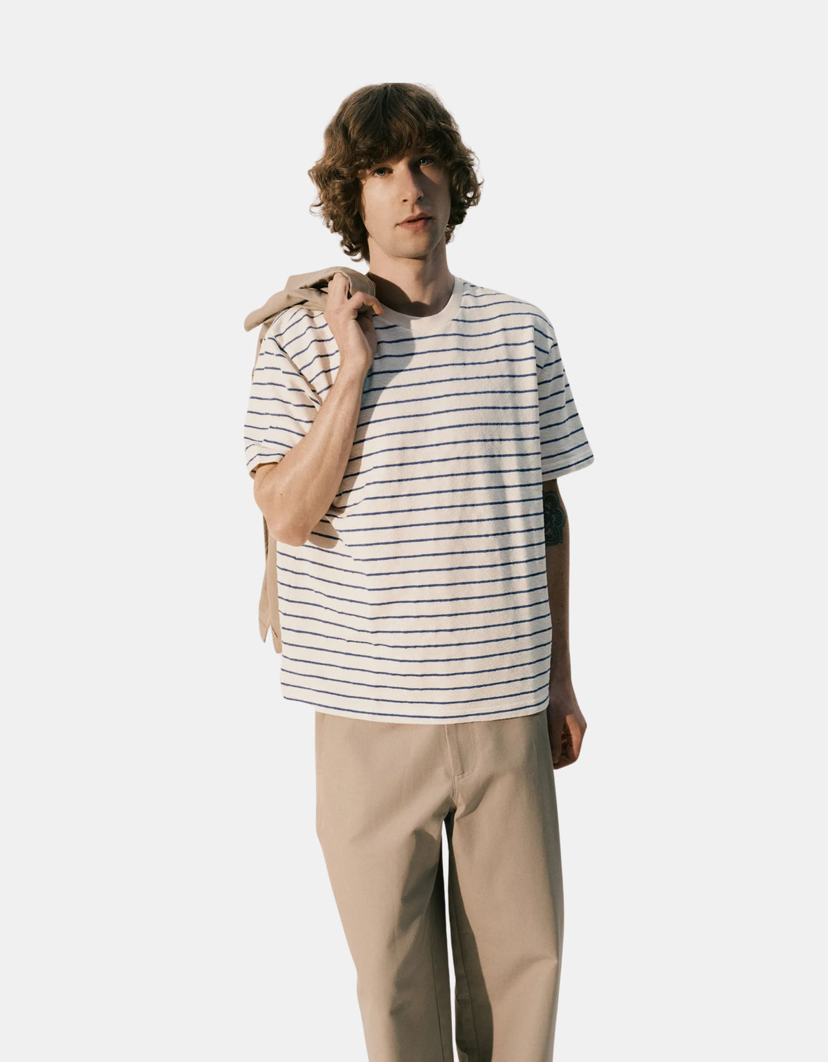 Camiseta navy "Terry" – vista 3