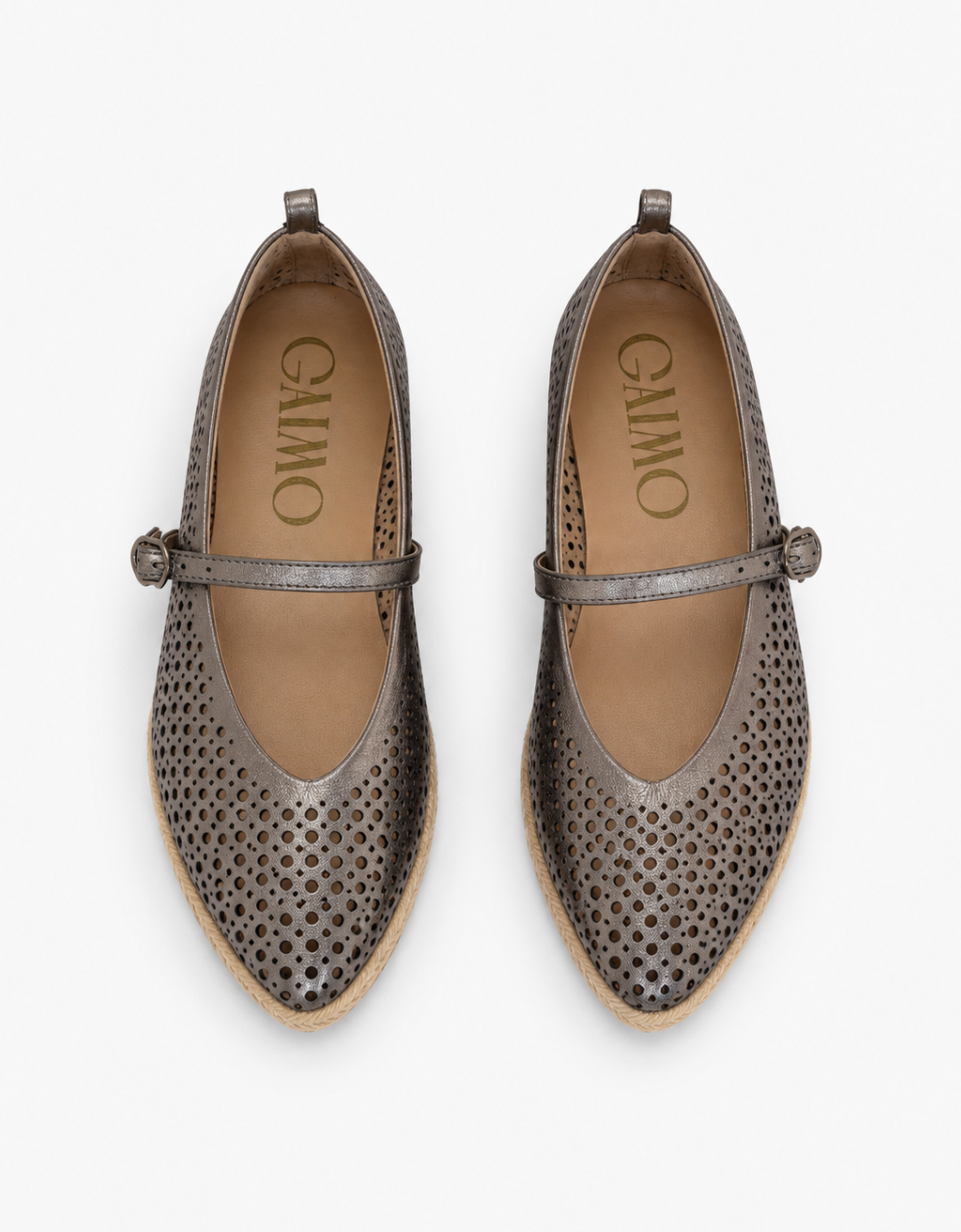 Zapato plano "Javis" - Plata