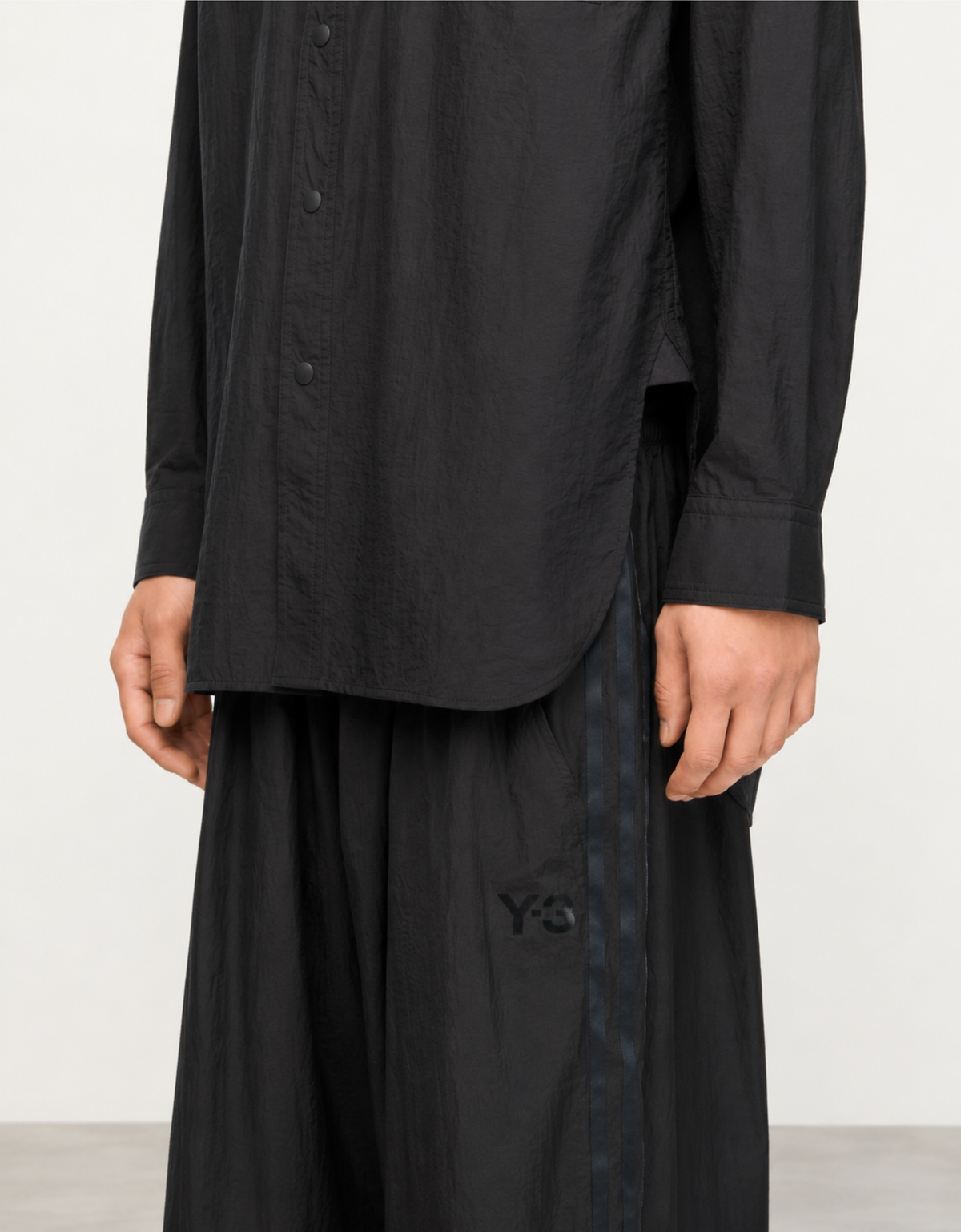 Camisa oversize bolsillos "Grandient Stripes" - Y-3 – vista 3