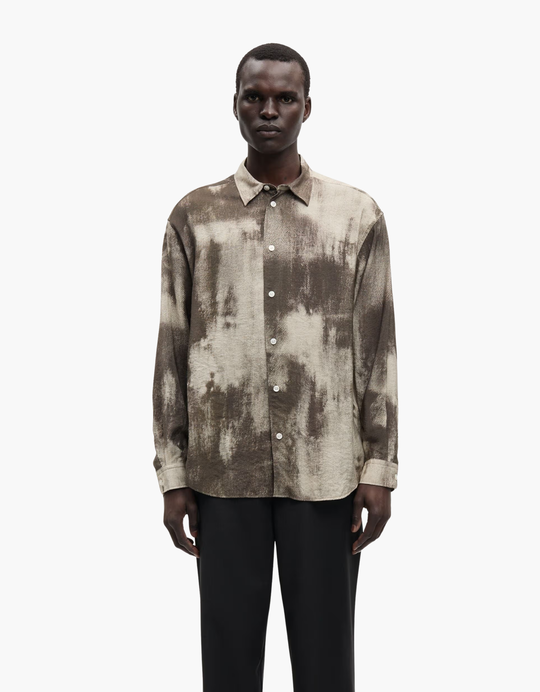 Camisa fluida "Saluan" – vista 3