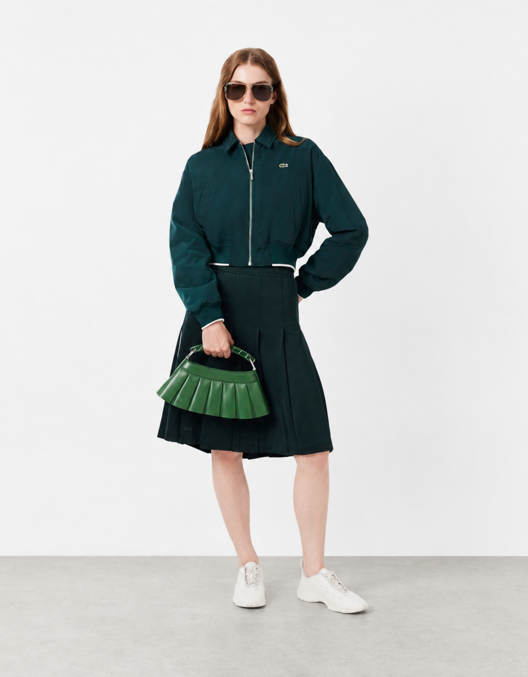 Bolso de piel "H Lenglen"