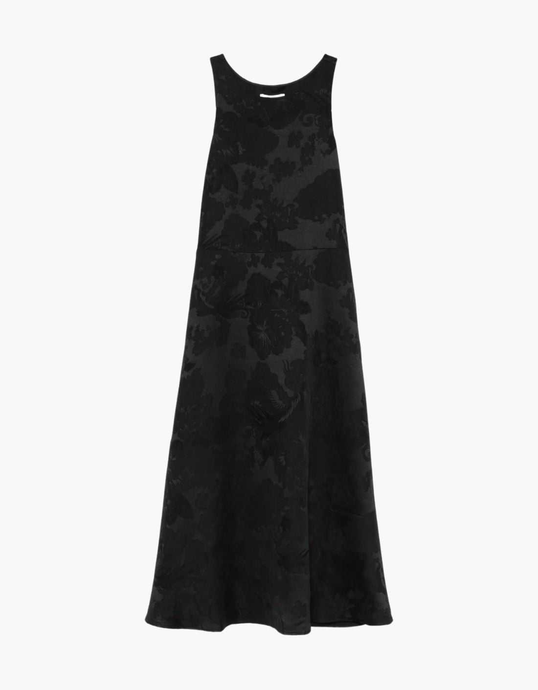 Vestido jaquard chino