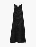 Vestido jaquard chino