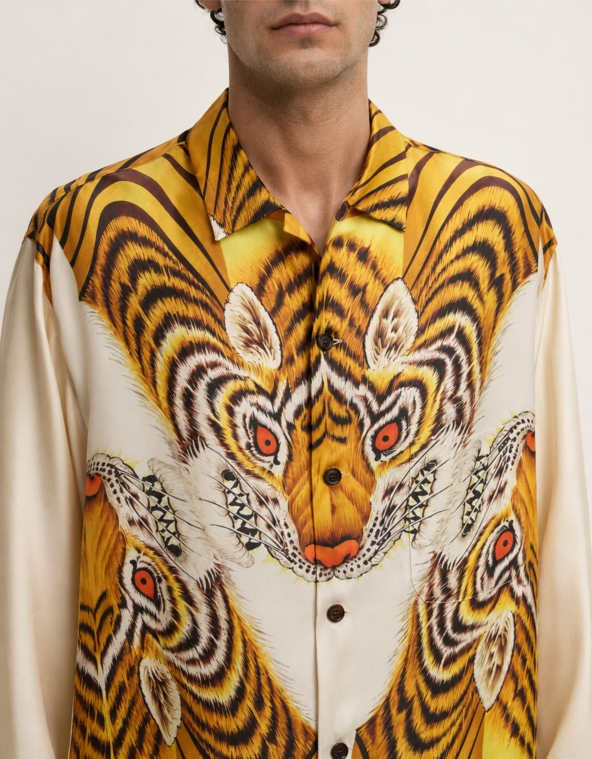 Camisa ligera "Tiger Satin" - Y-3 – vista 4
