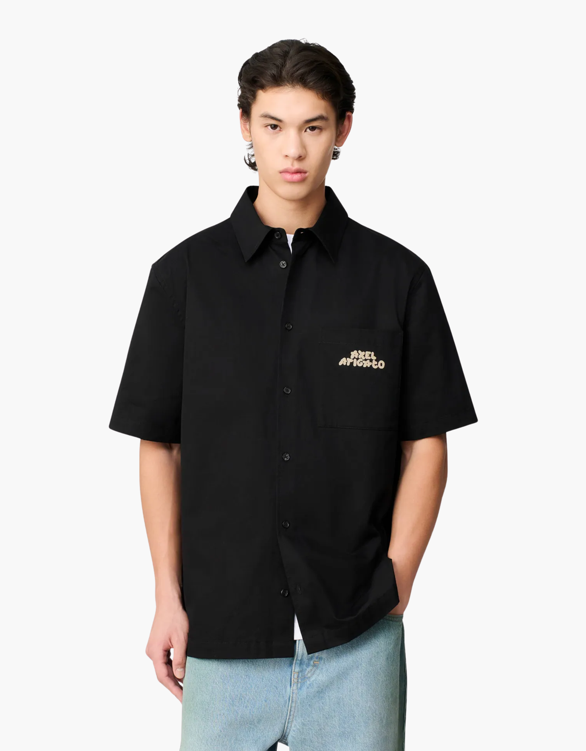Camisa estructura "Drew" – vista 3